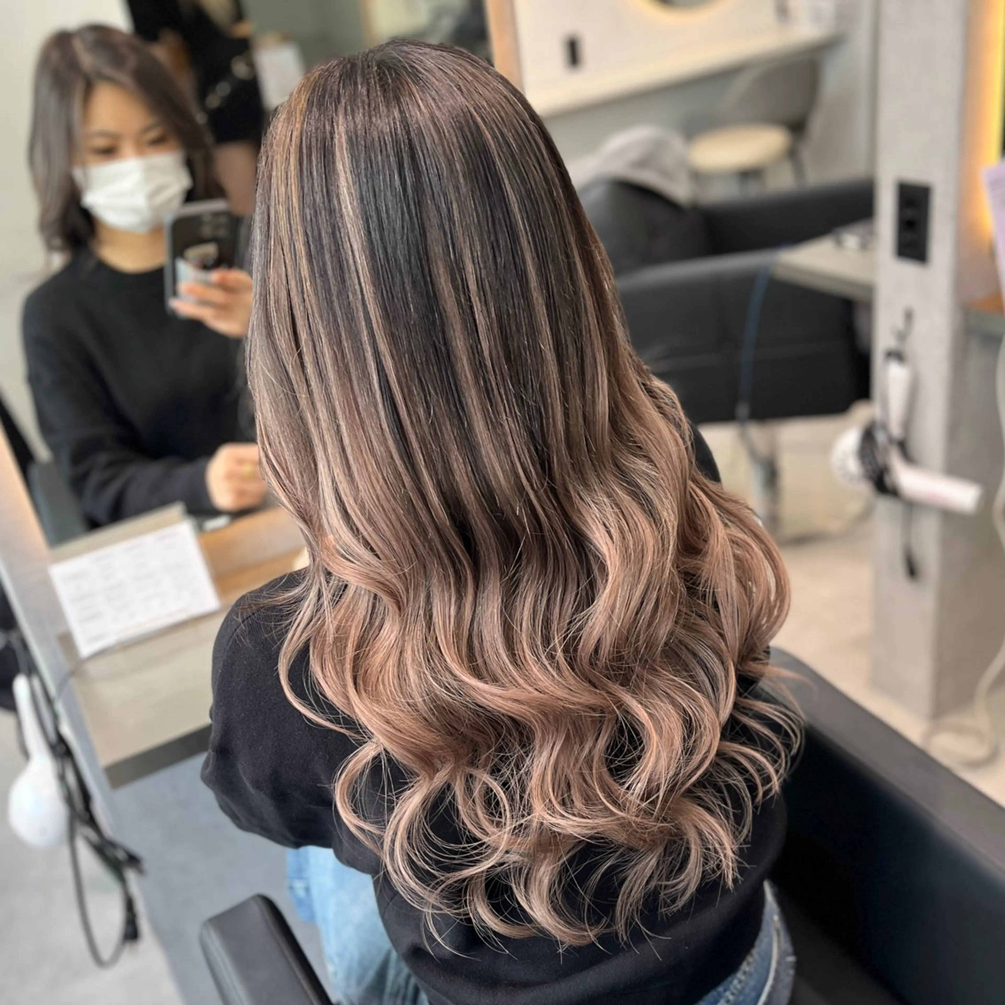 エクステ MOMOKA /　Lapis今泉店のヘアスタイル