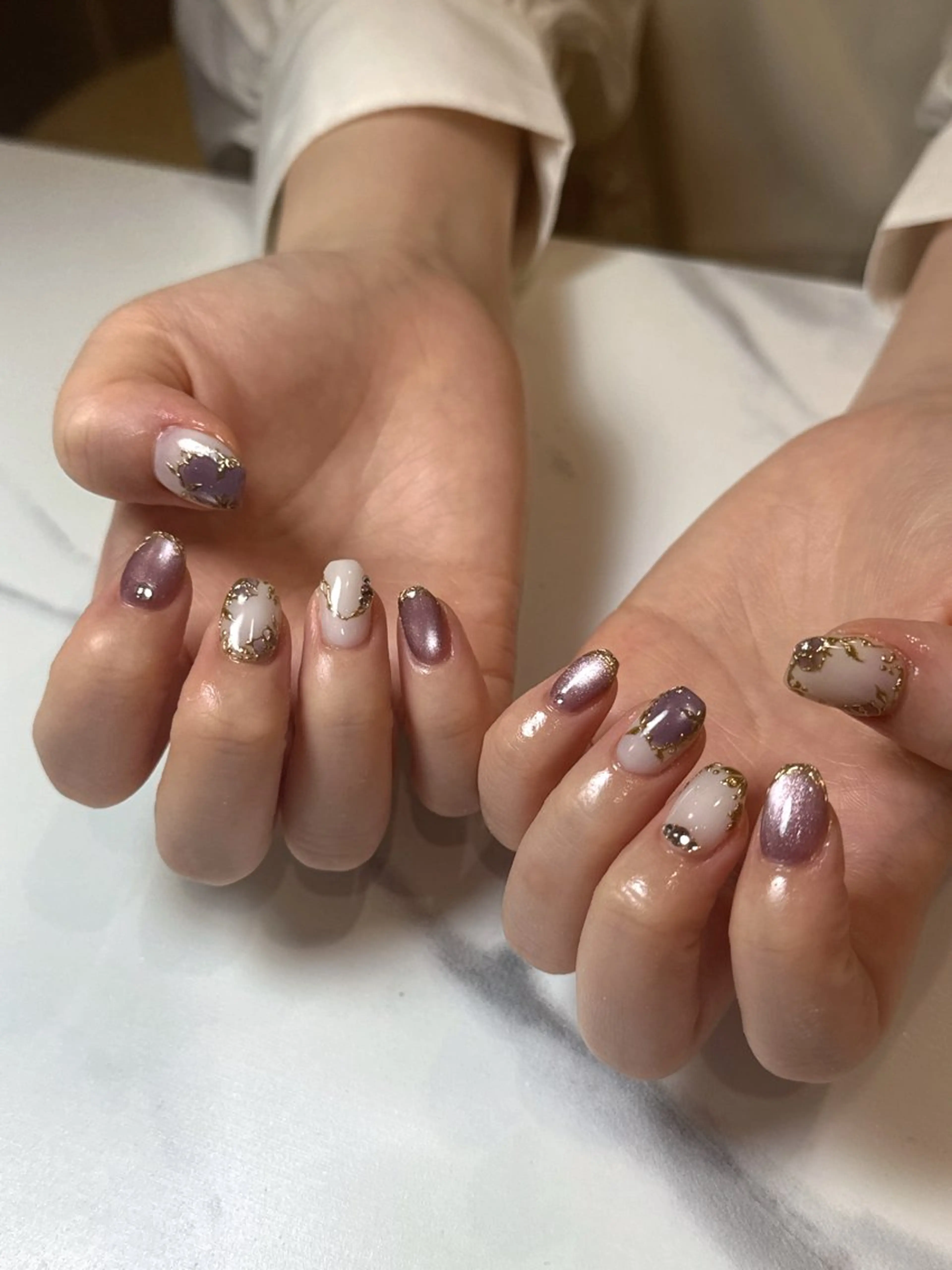 ネイル ハンドネイル OAKたまプラ MiKiのネイルデザイン