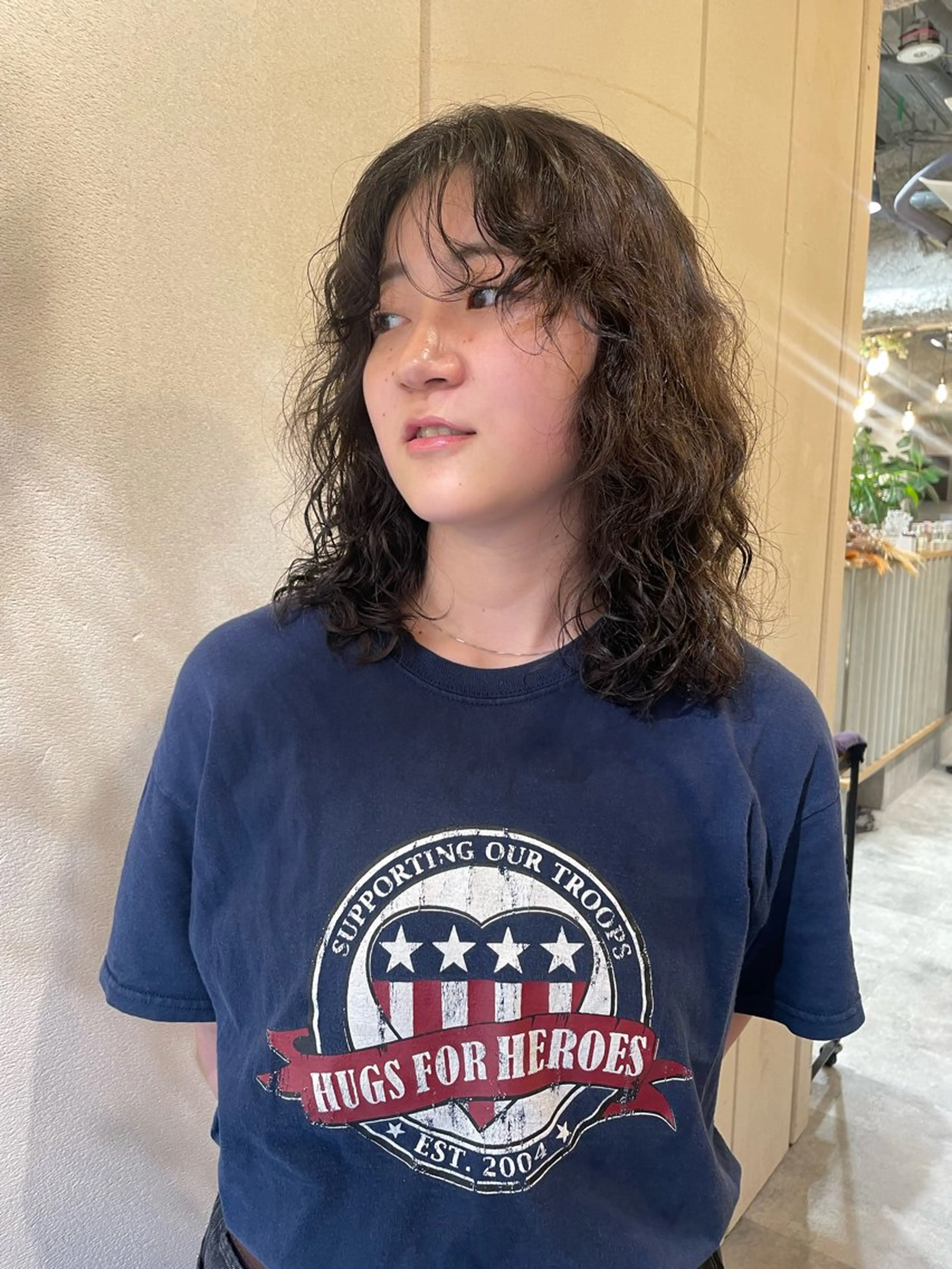 セミロング パーマ カット パーマ トリートメント volta∞knot所属・狩野 羅夢のヘアスタイル