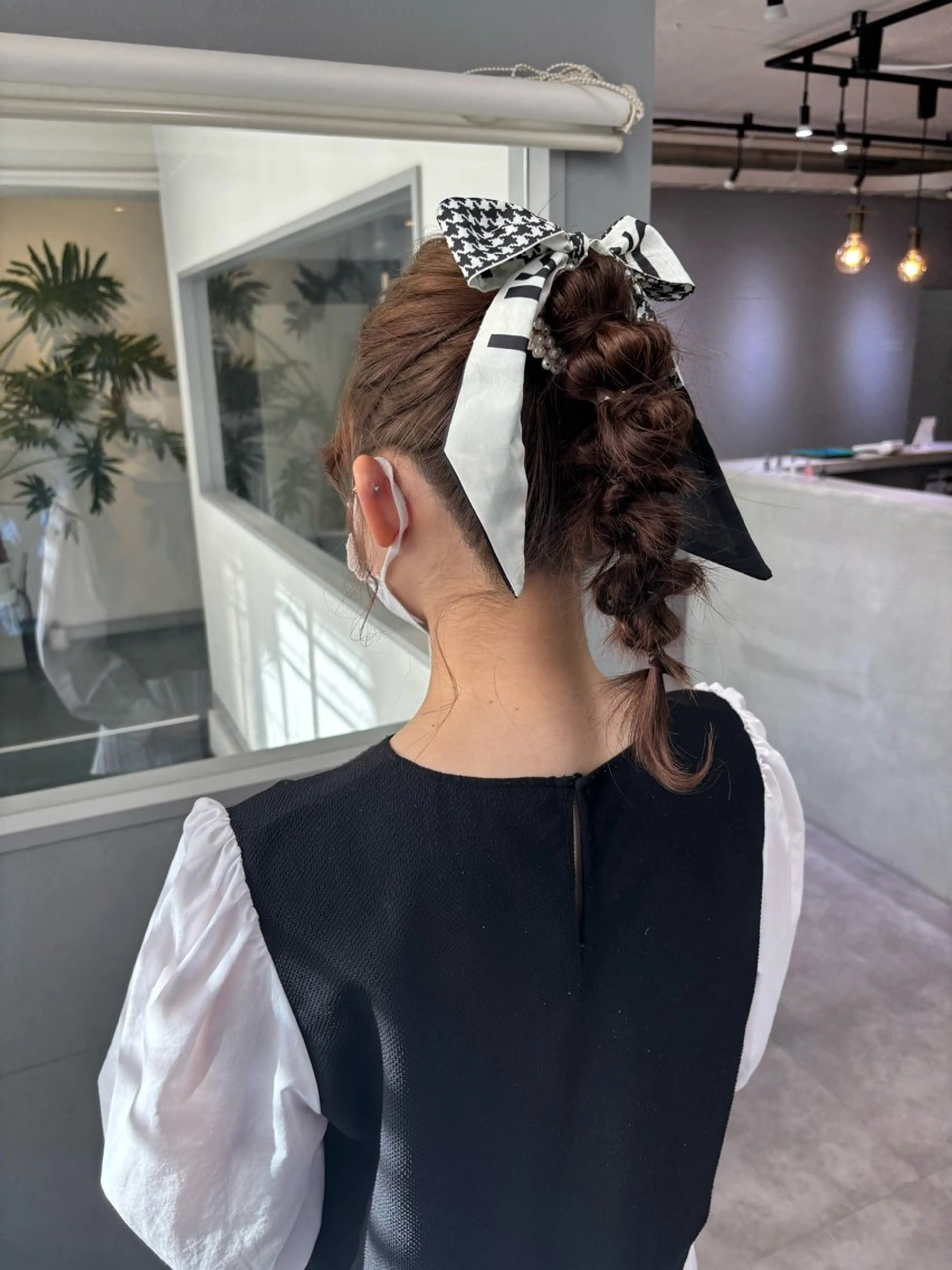 セミロング カラー きよはらちさき🍑 柔らかカラー🌱🫧のヘアスタイル