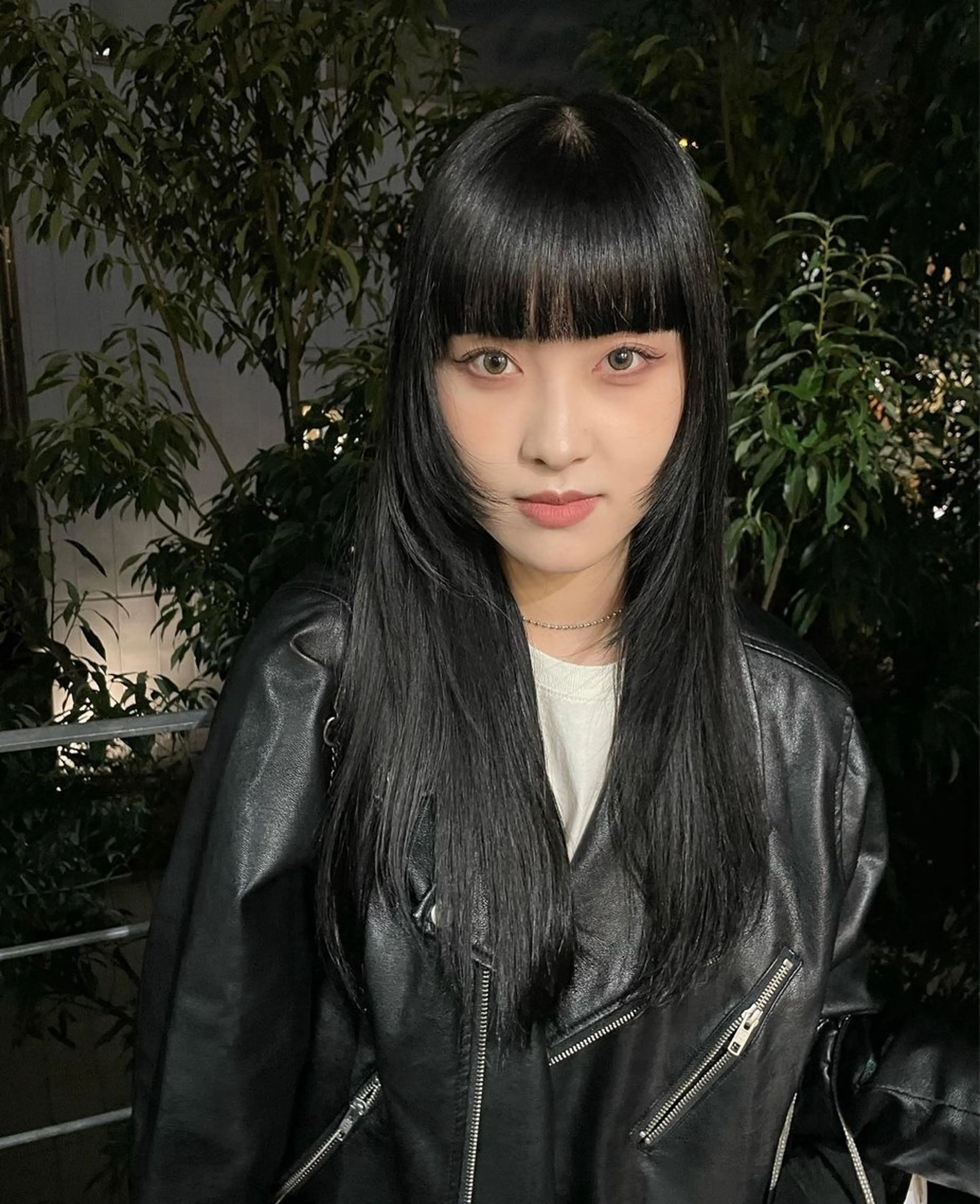 ロング カラー 韓国ボブ/ハッシュ カットKIRAのヘアスタイル