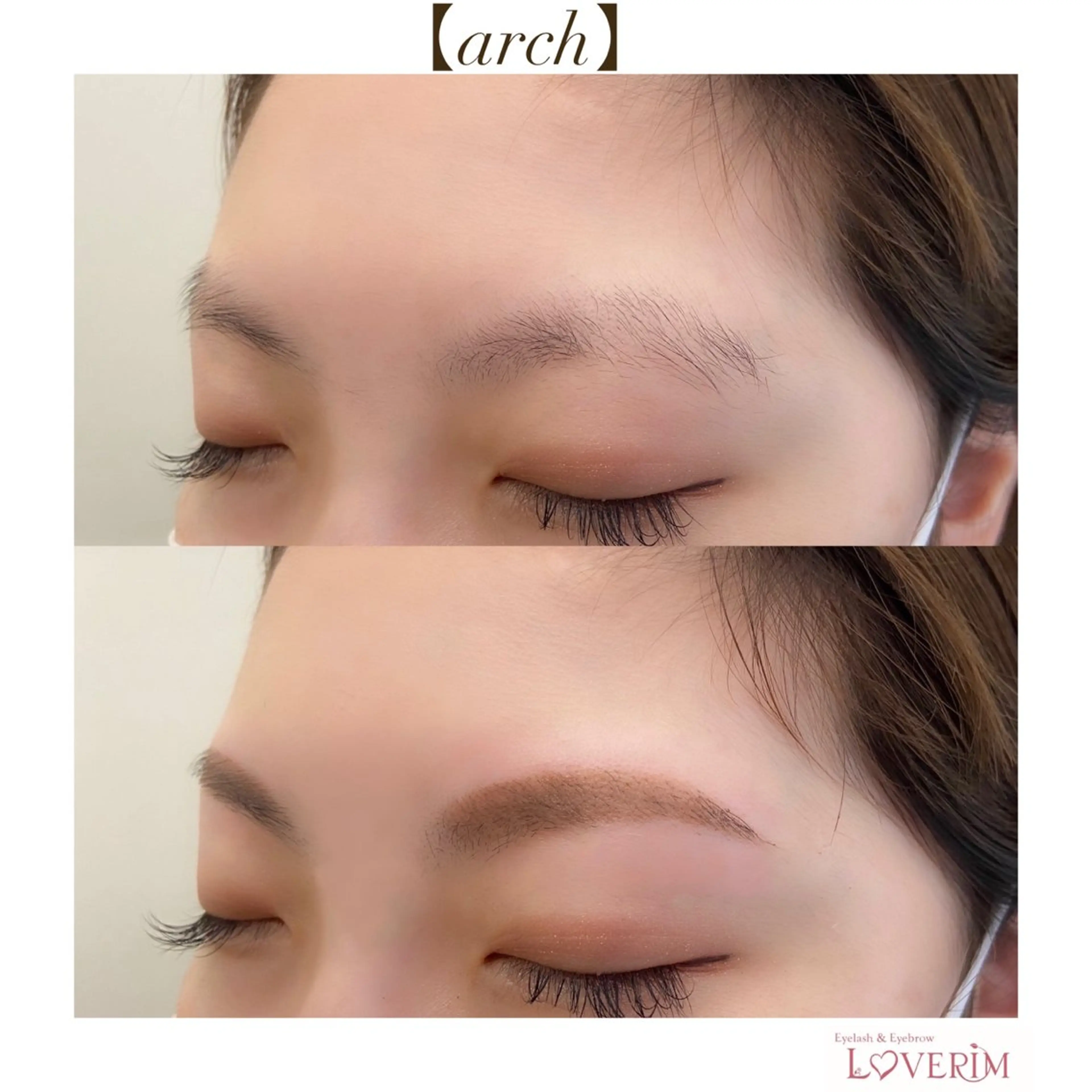 アイブロウ マツパ LOVERIM ラブリムのマツエク・マツパデザイン