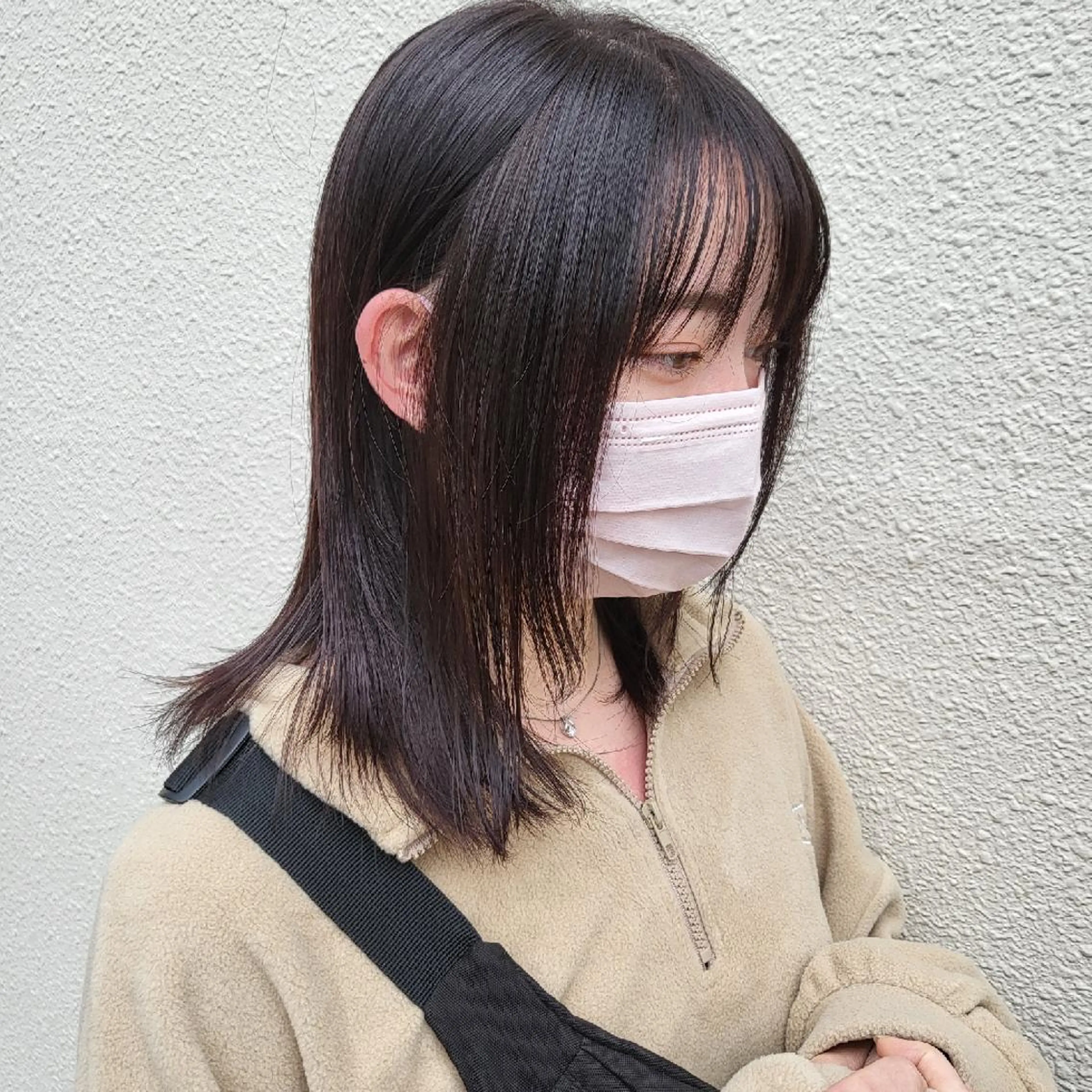 ミディアム カラー カット ヘアカラー トリートメント 社内カット講師・店長 菅原賢一のヘアスタイル