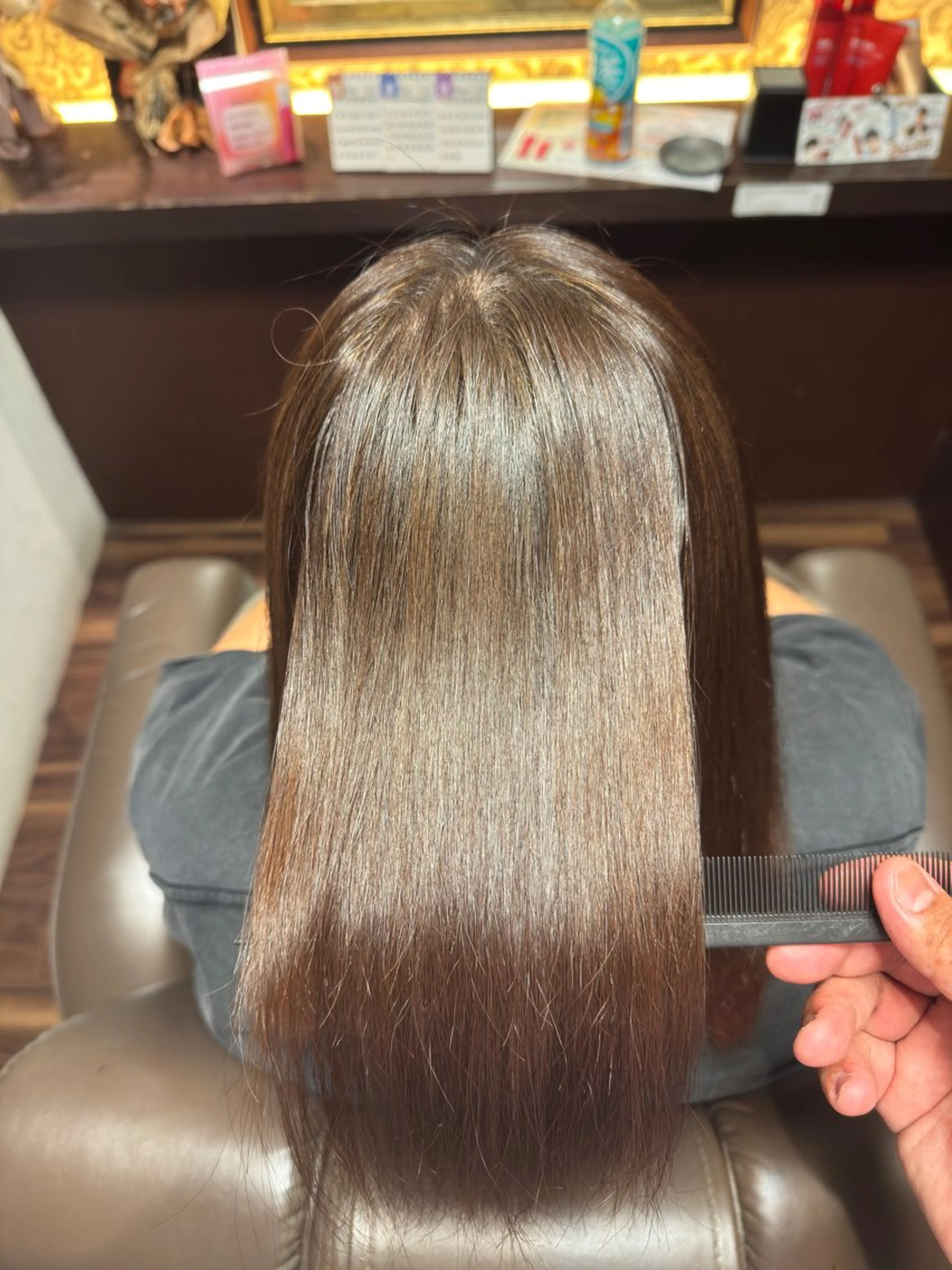 茅ヶ崎/縮毛矯正 ワンカラー/すずかのヘアスタイル