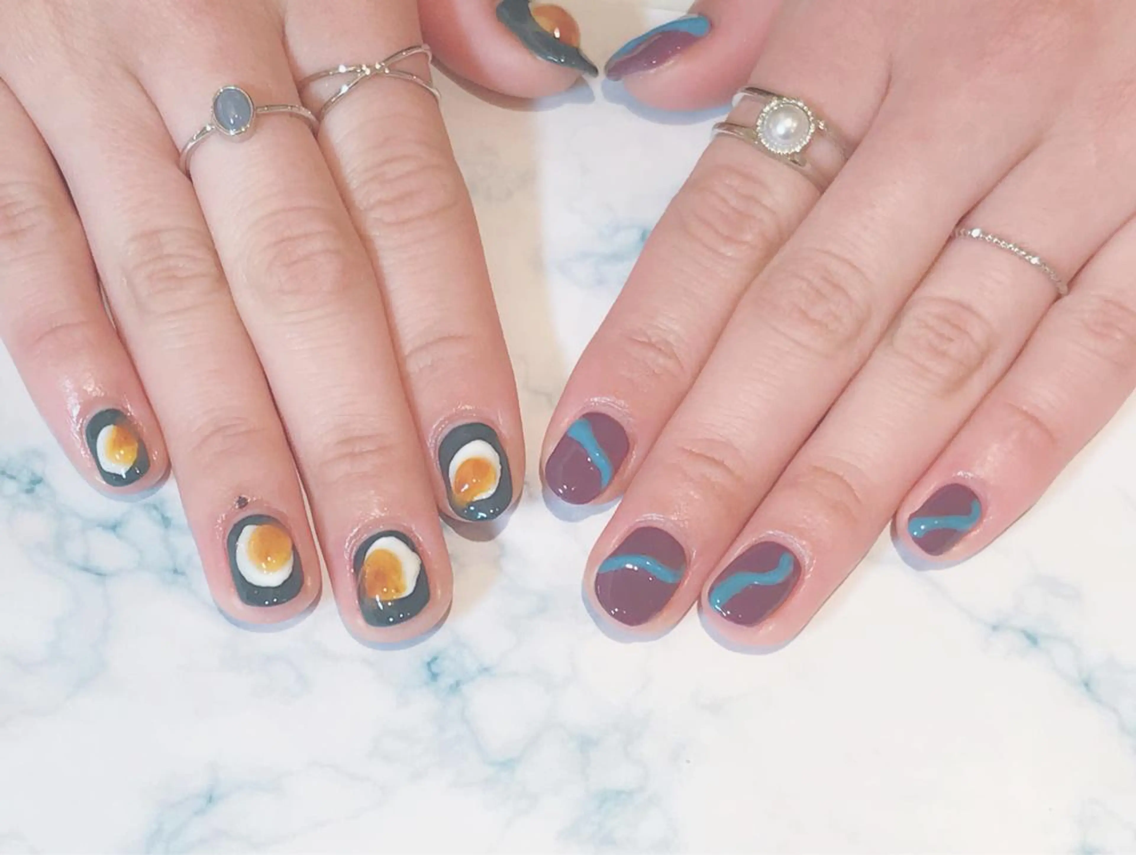 ネイル ハンドネイル もとまつ さちこのネイルデザイン