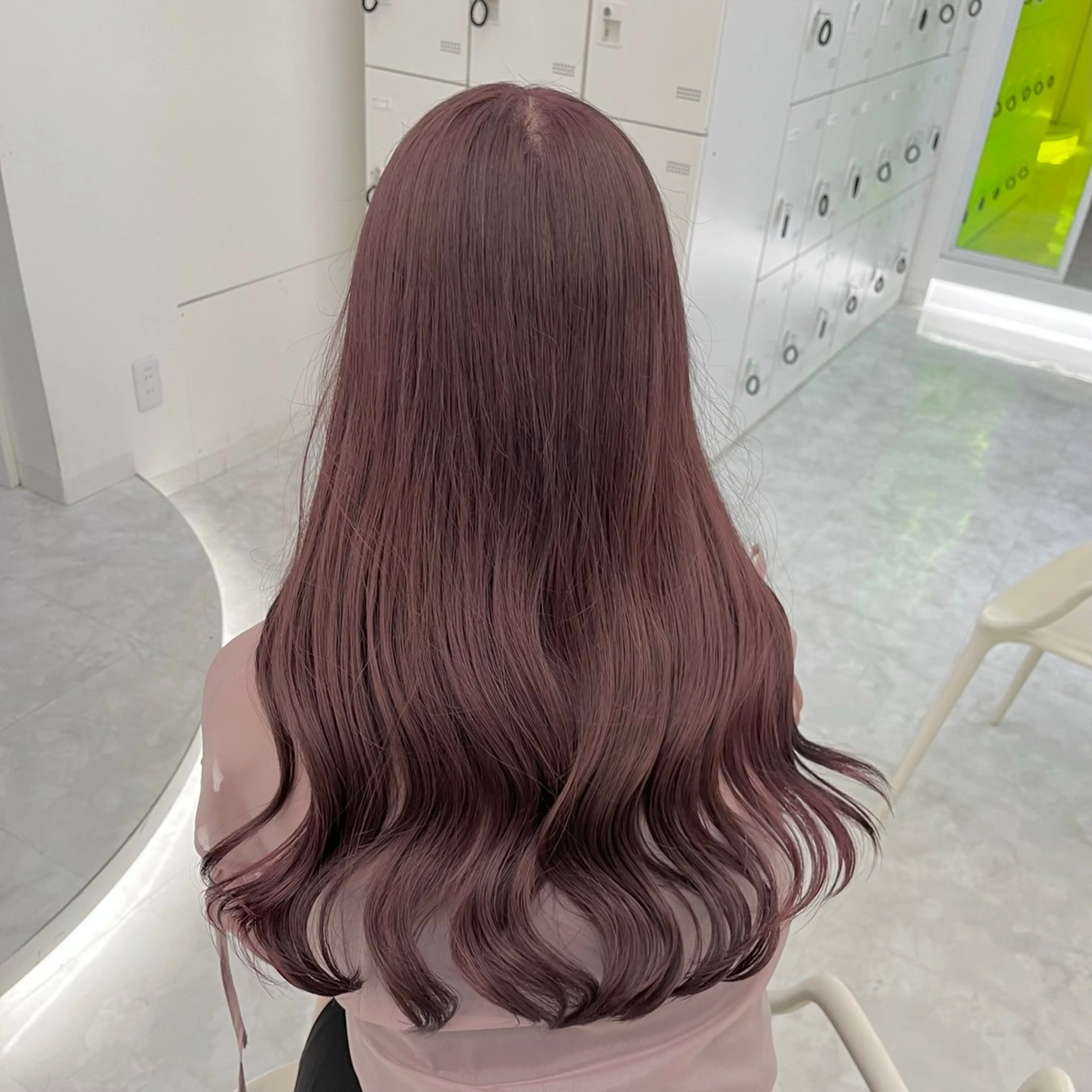 ロング カラー ヘアアレンジ 縮毛矯正🤍 盛れるボブ/ひかりのヘアスタイル