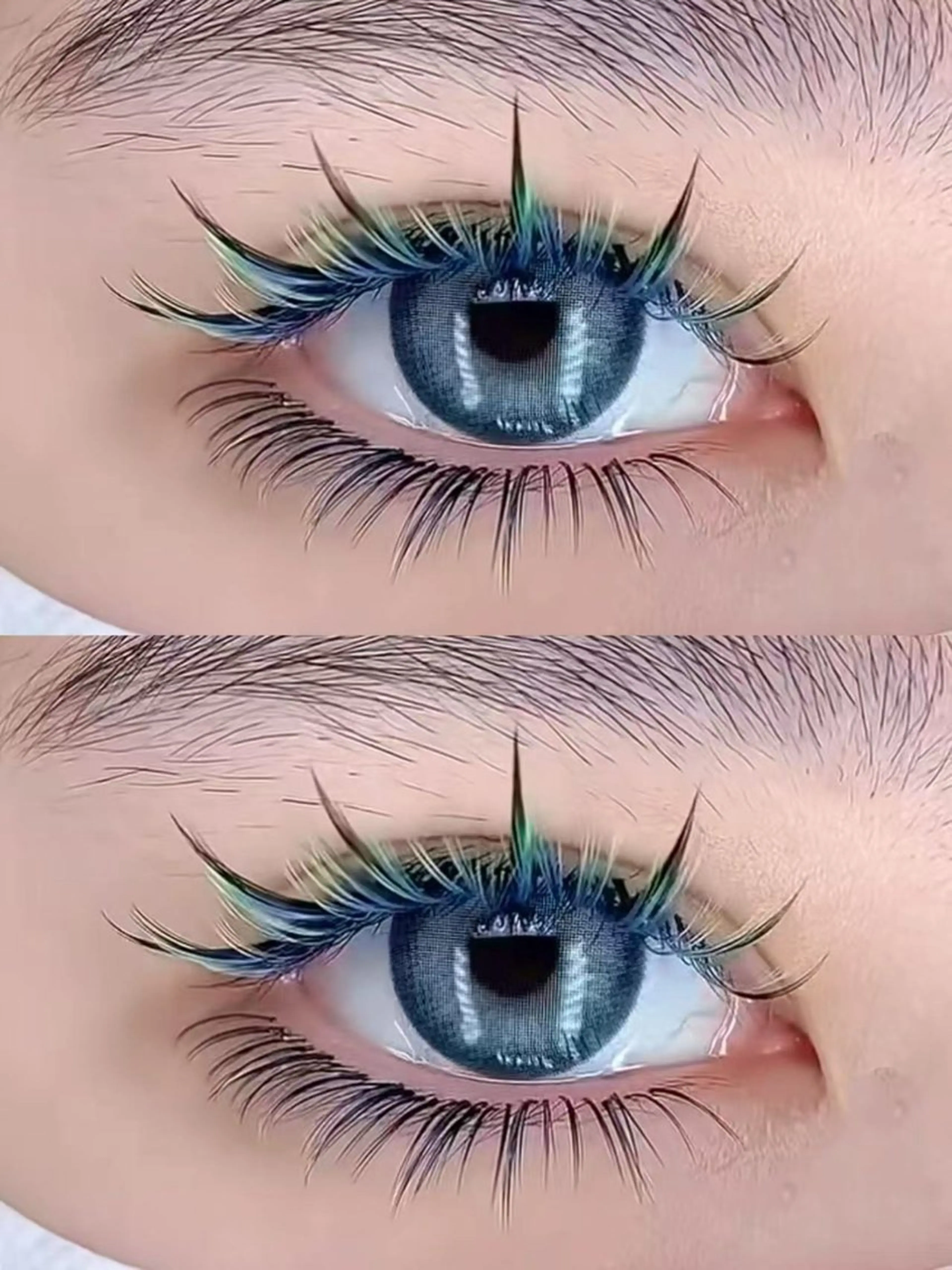 マツエク・マツパ 付け放題 バインドロック カラーマツエク フラットラッシュ 韓国風マツエク W Salon アイラッシュのマツエク・マツパデザイン