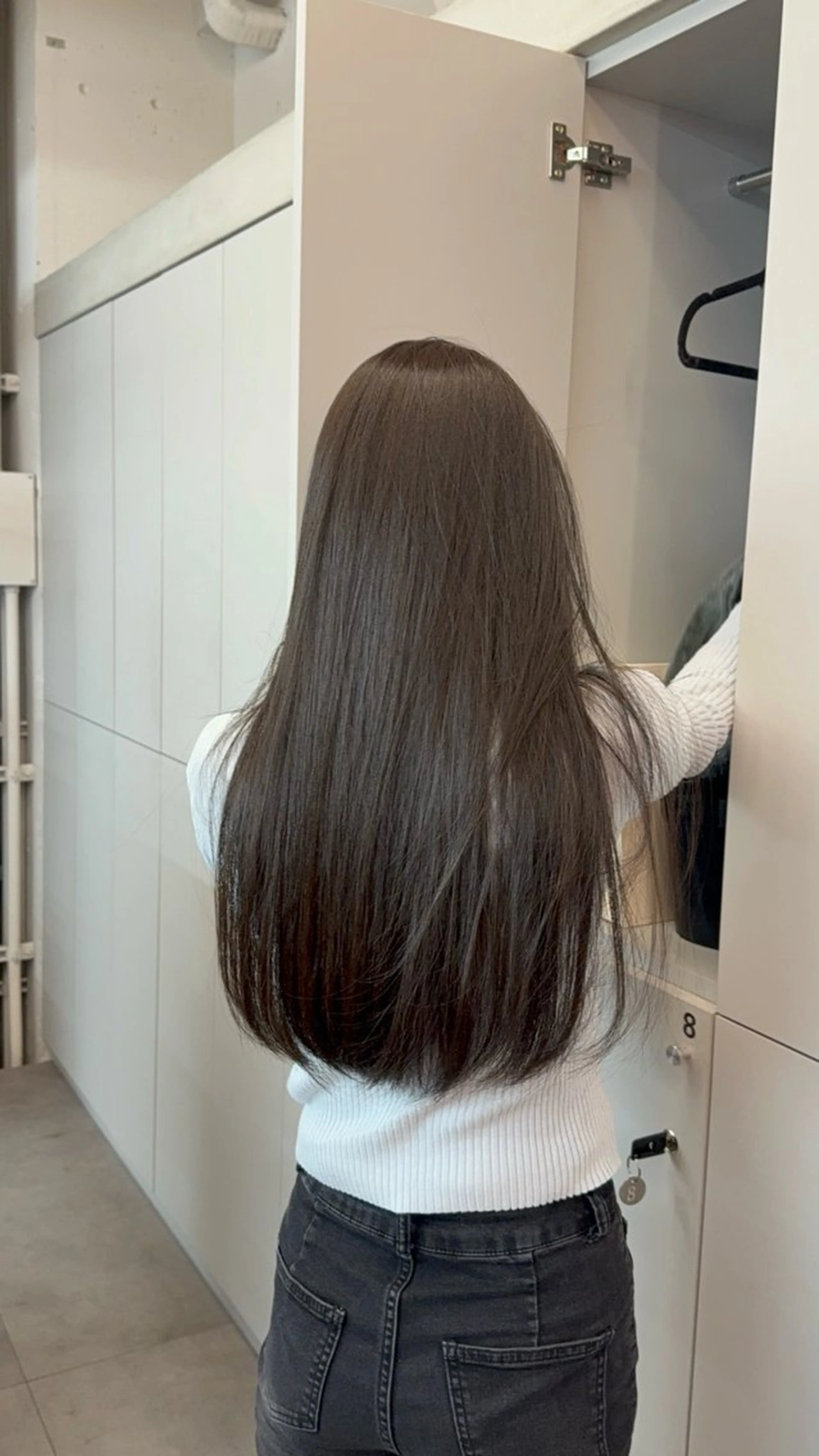 セミロング ヘアカラー トリートメント marina 🧸ིྀのヘアスタイル