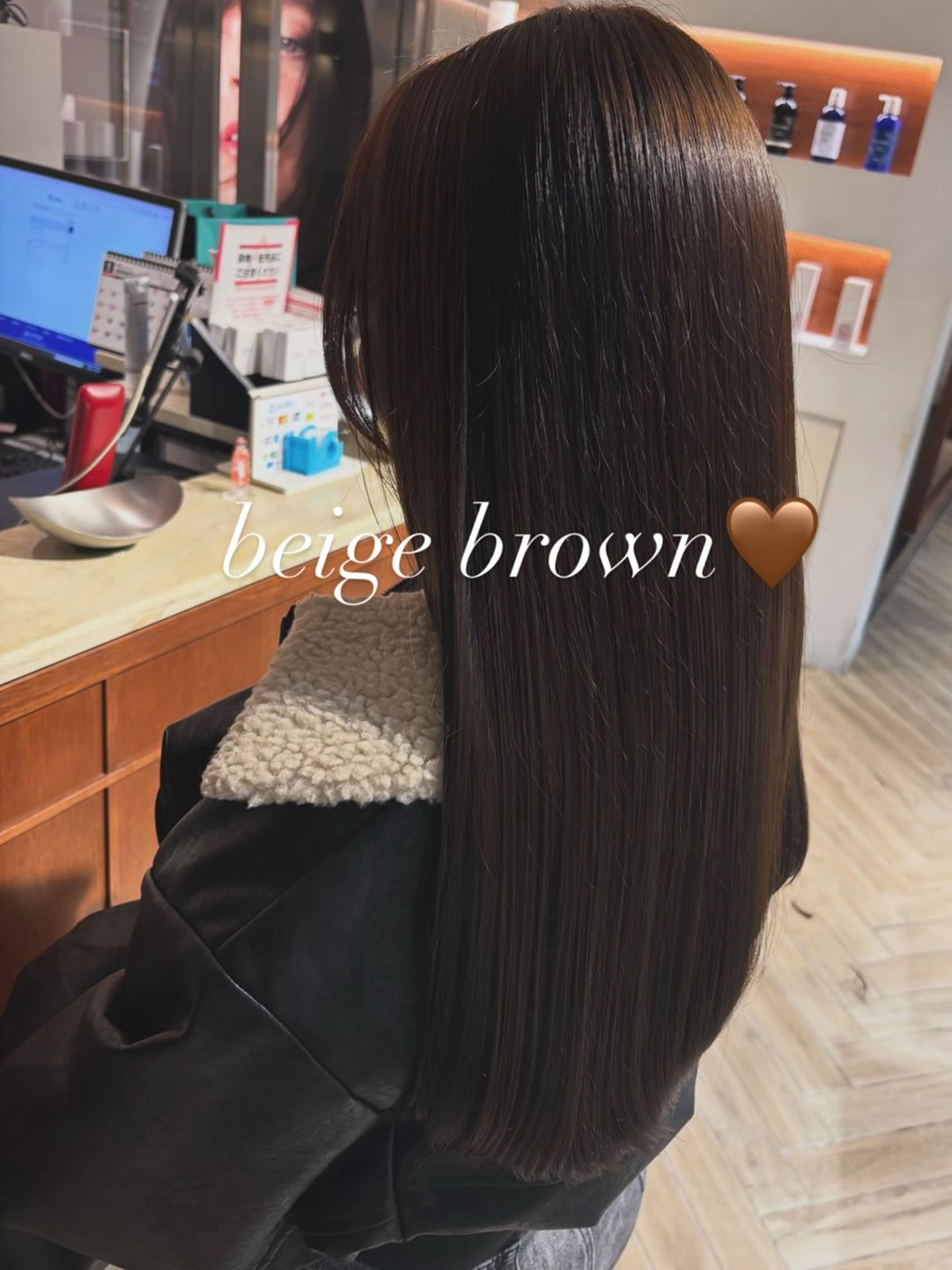 ロング カラー backstage青山店所属・山中 あるのヘアスタイル