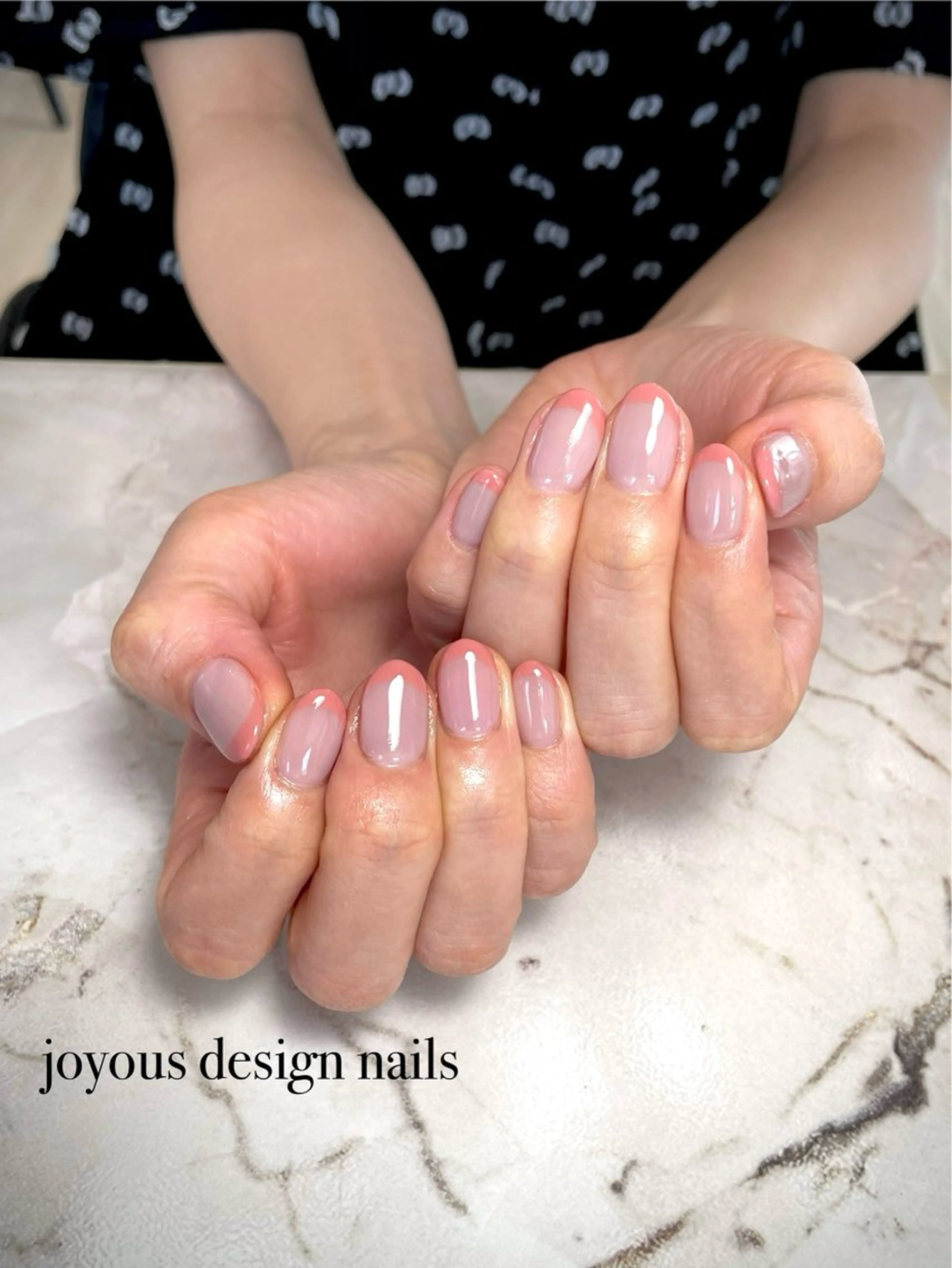 ネイル フレンチネイル ハンドネイル jdn kayokoのネイルデザイン