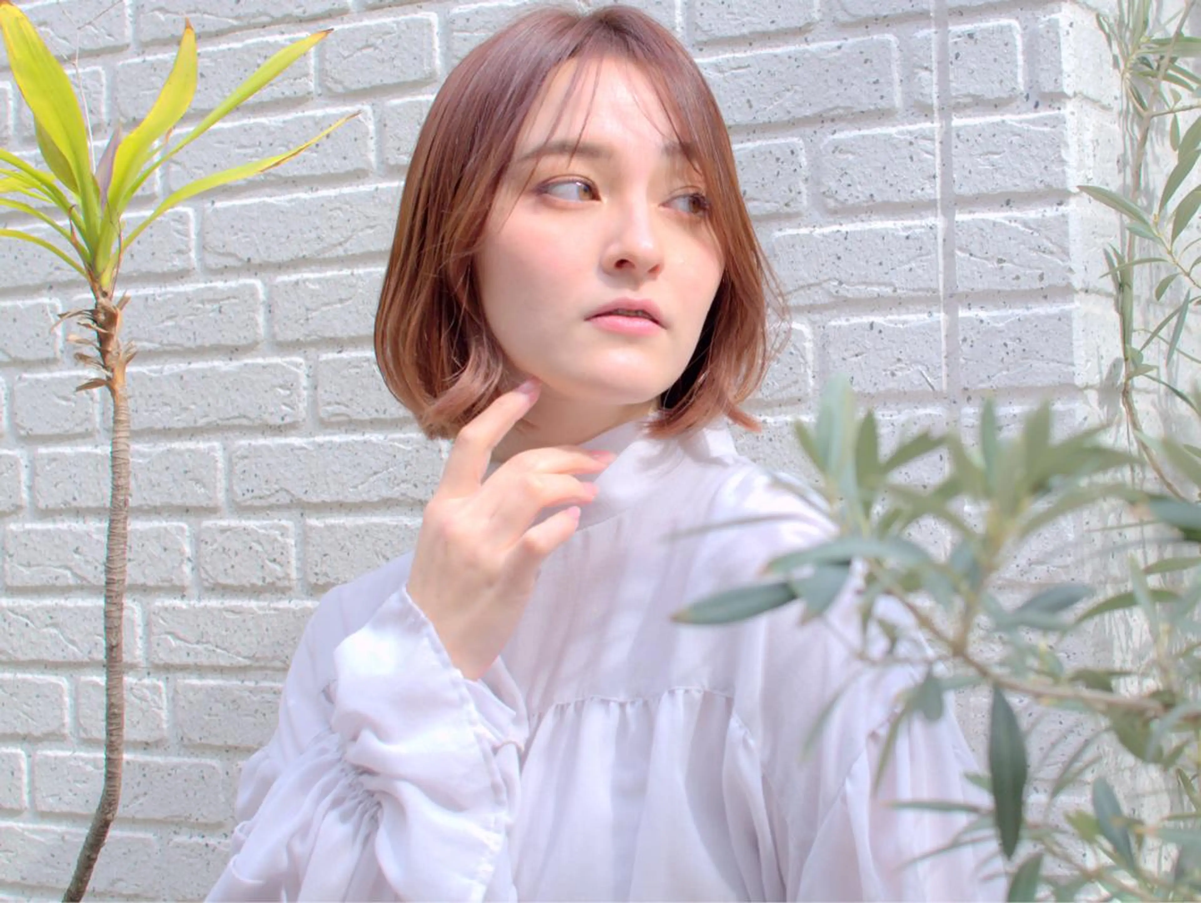 ミディアム カラー指名No.1 土井新治❄️のヘアスタイル