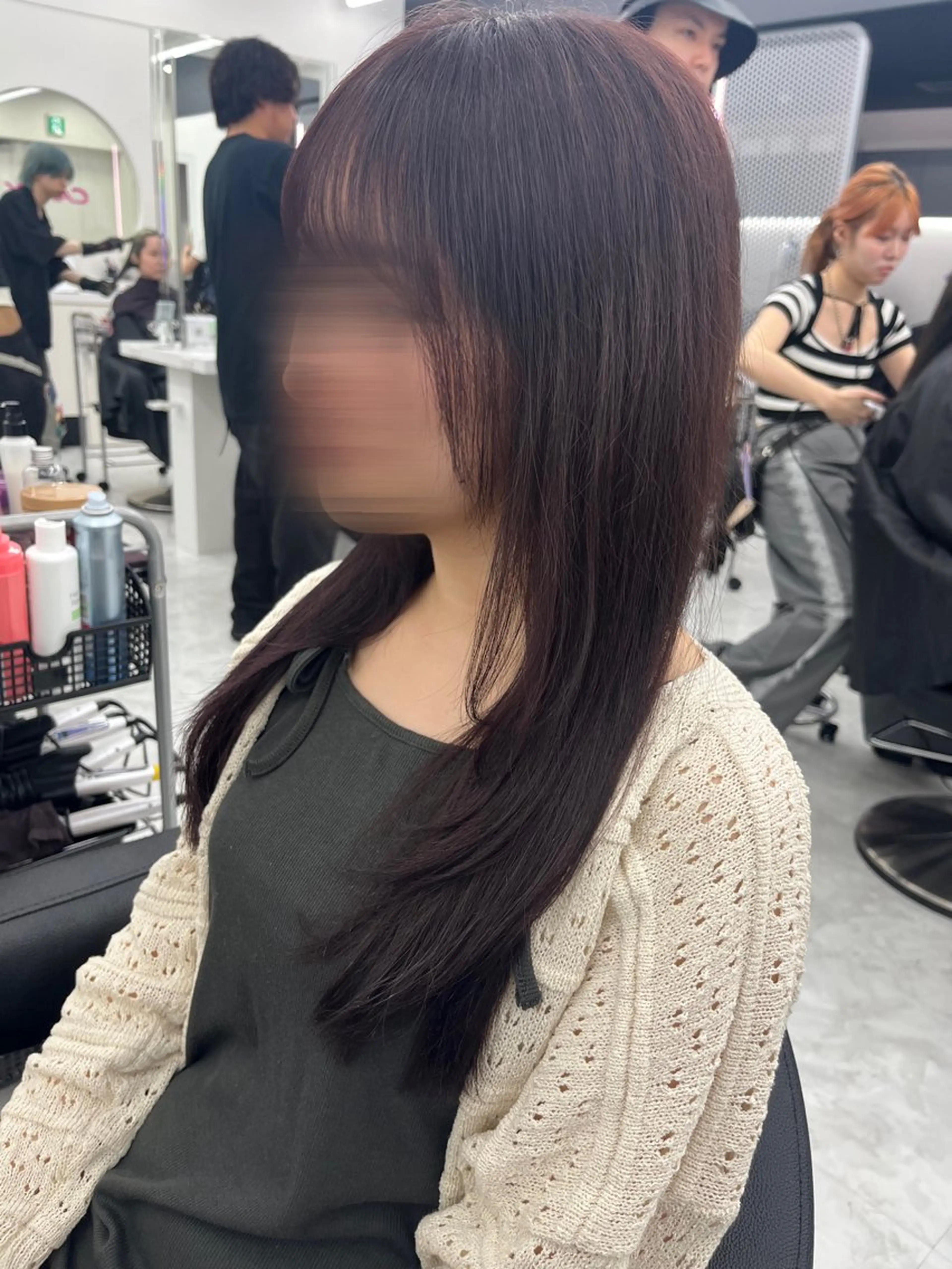 ロング カラー ブラウンカラー ピンクカラー ピンクブラウン レイヤーカット カット ヘアカラー トリートメント 💖トレンド春夏 カラー💖FUTAのヘアスタイル