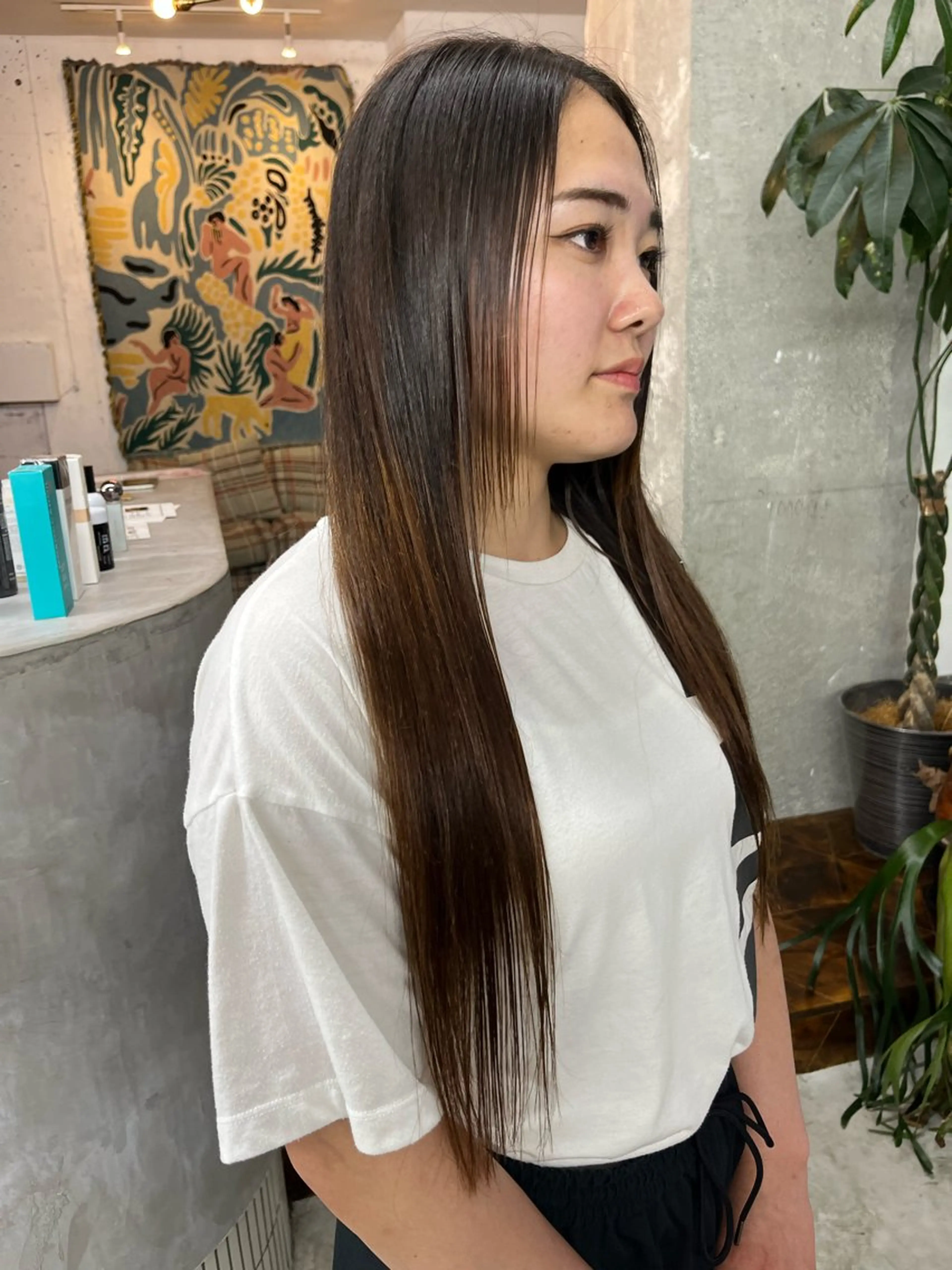 ロング ハシモトタケル🌿 ボブ/レイヤーカットのヘアスタイル