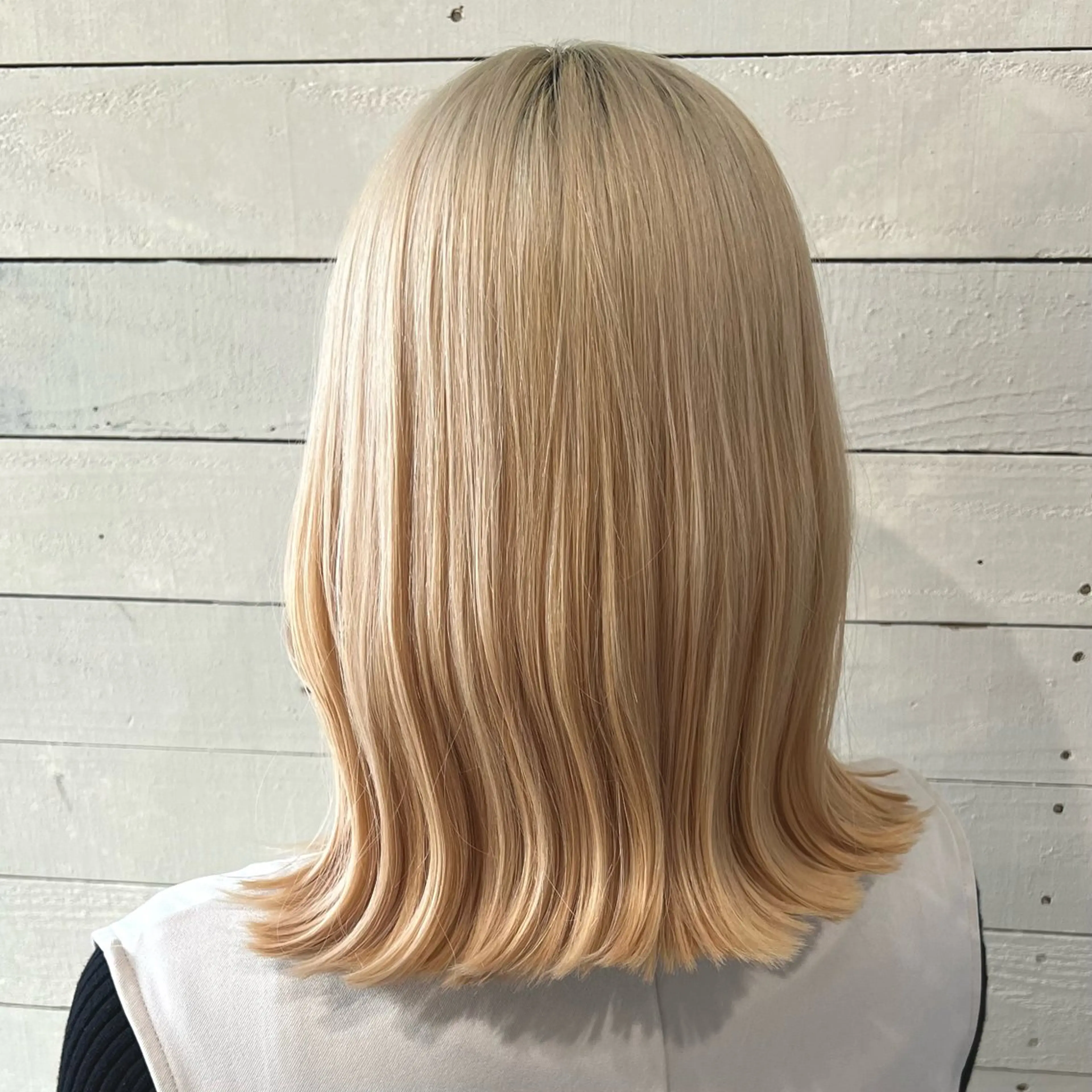 ミディアム ヘアカラー 🇰🇷韓国風レイヤ ー🇰🇷の達人🔥のヘアスタイル