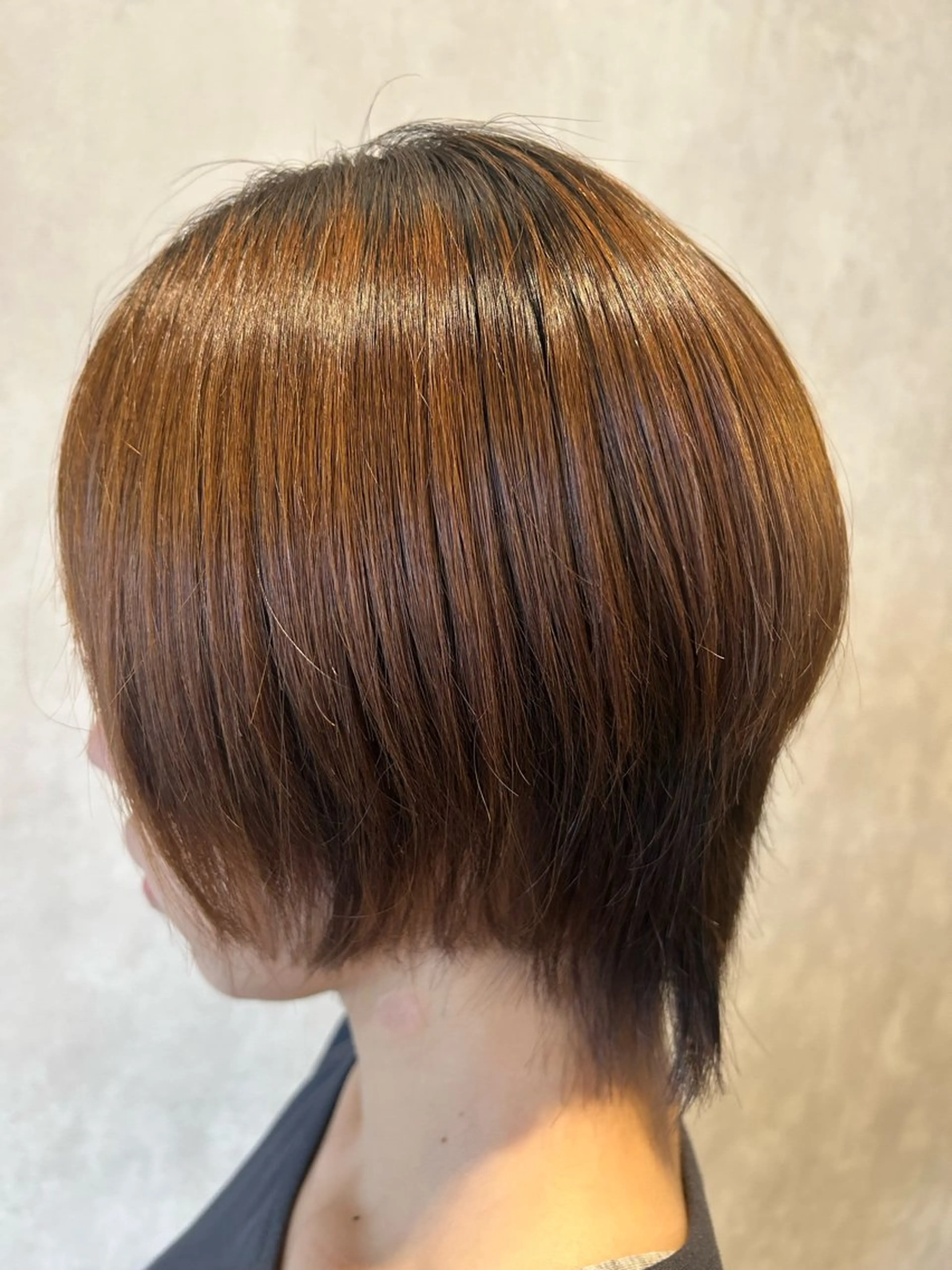 ショート ショートヘア ウルフカット きむら はるみのヘアスタイル