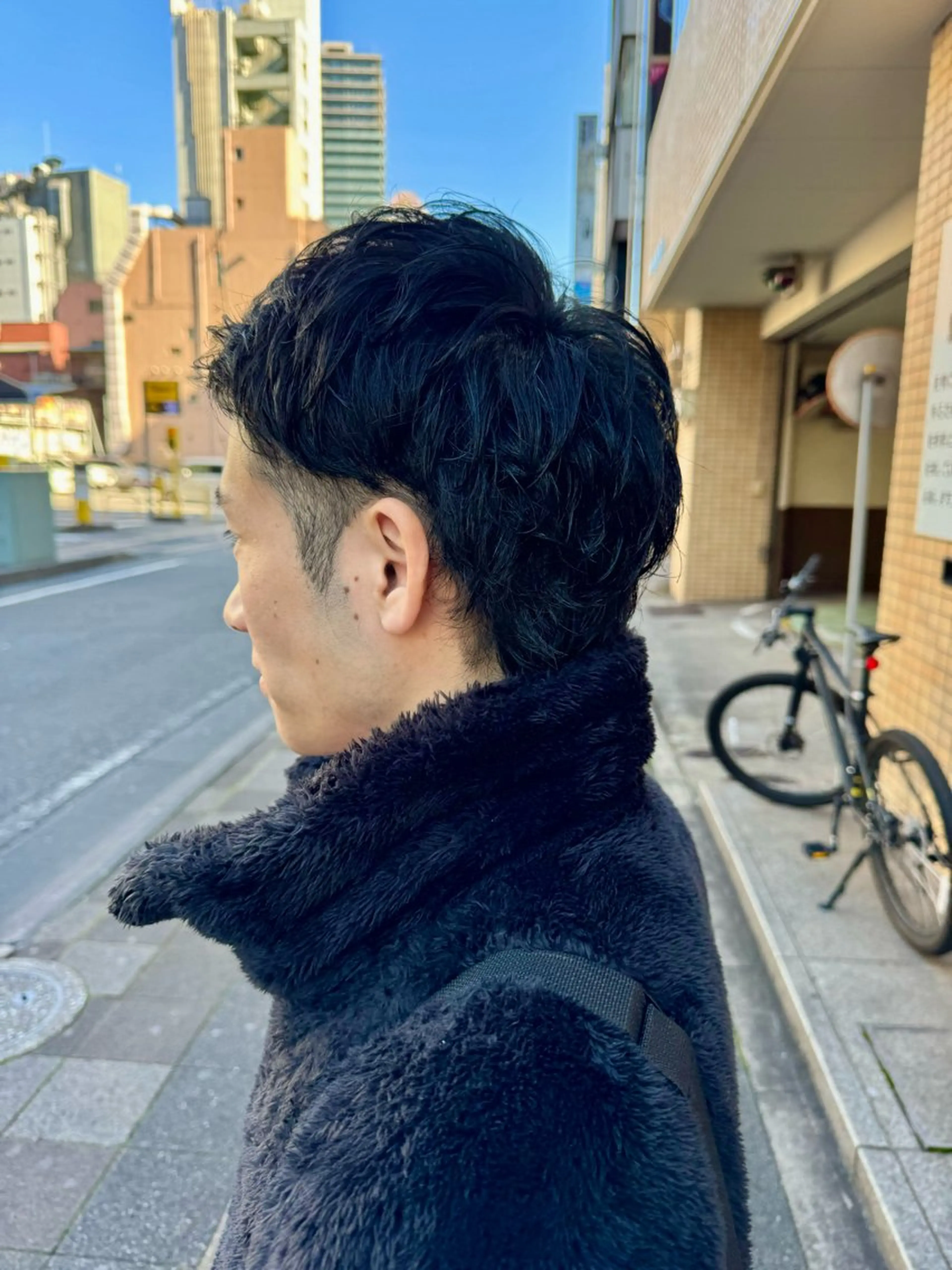 メンズ 米元 春奈のヘアスタイル
