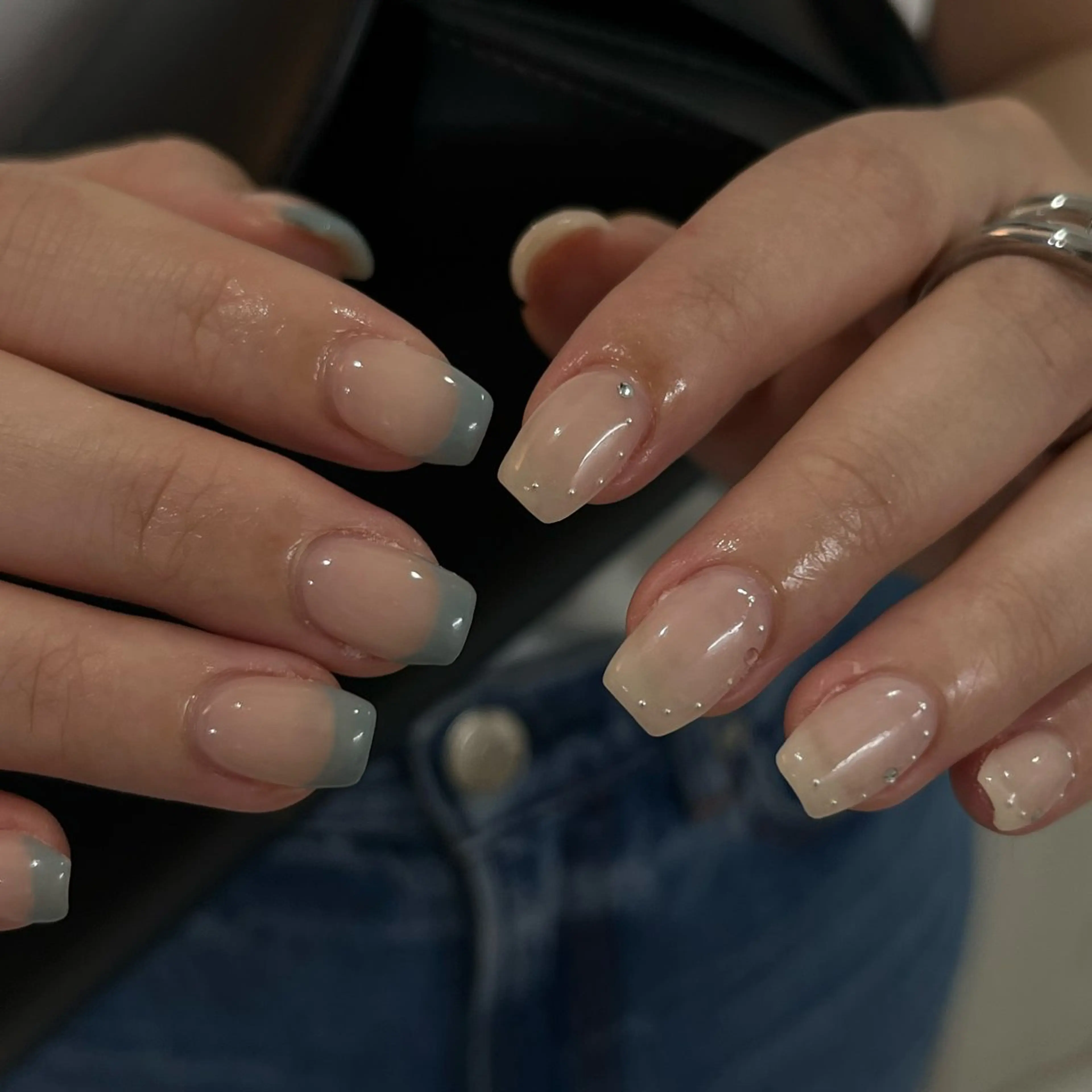 ネイル Ray. ちゅるん系ニュアンスのエステ・リラクイメージ