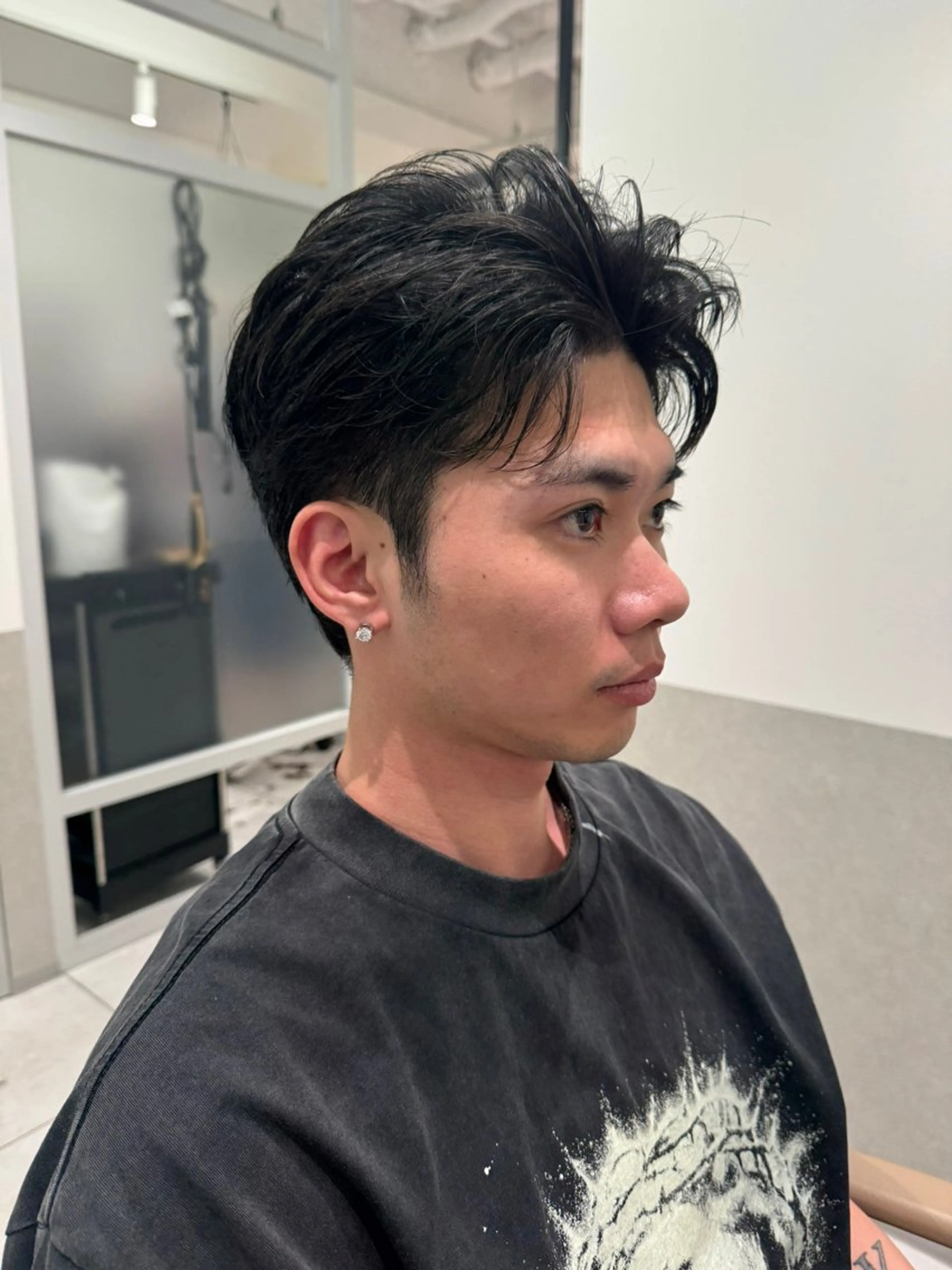 ショート メンズ 刈り上げ ショートヘア カット ヘアセット SiV(ｼﾋﾞ)✂︎ メンズ専門💈のヘアスタイル