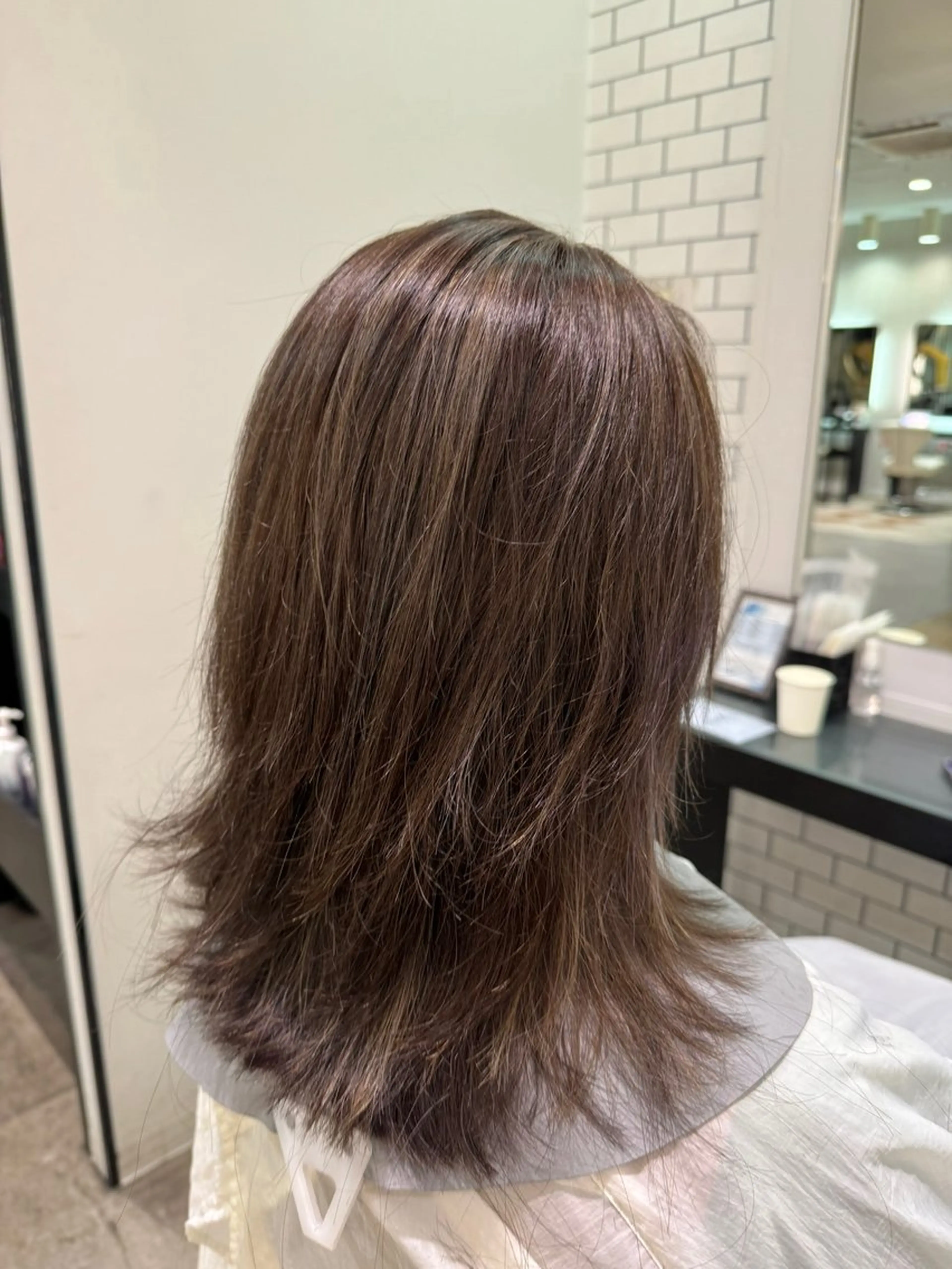 カラー ハイライトカラー 永島 諒のヘアスタイル