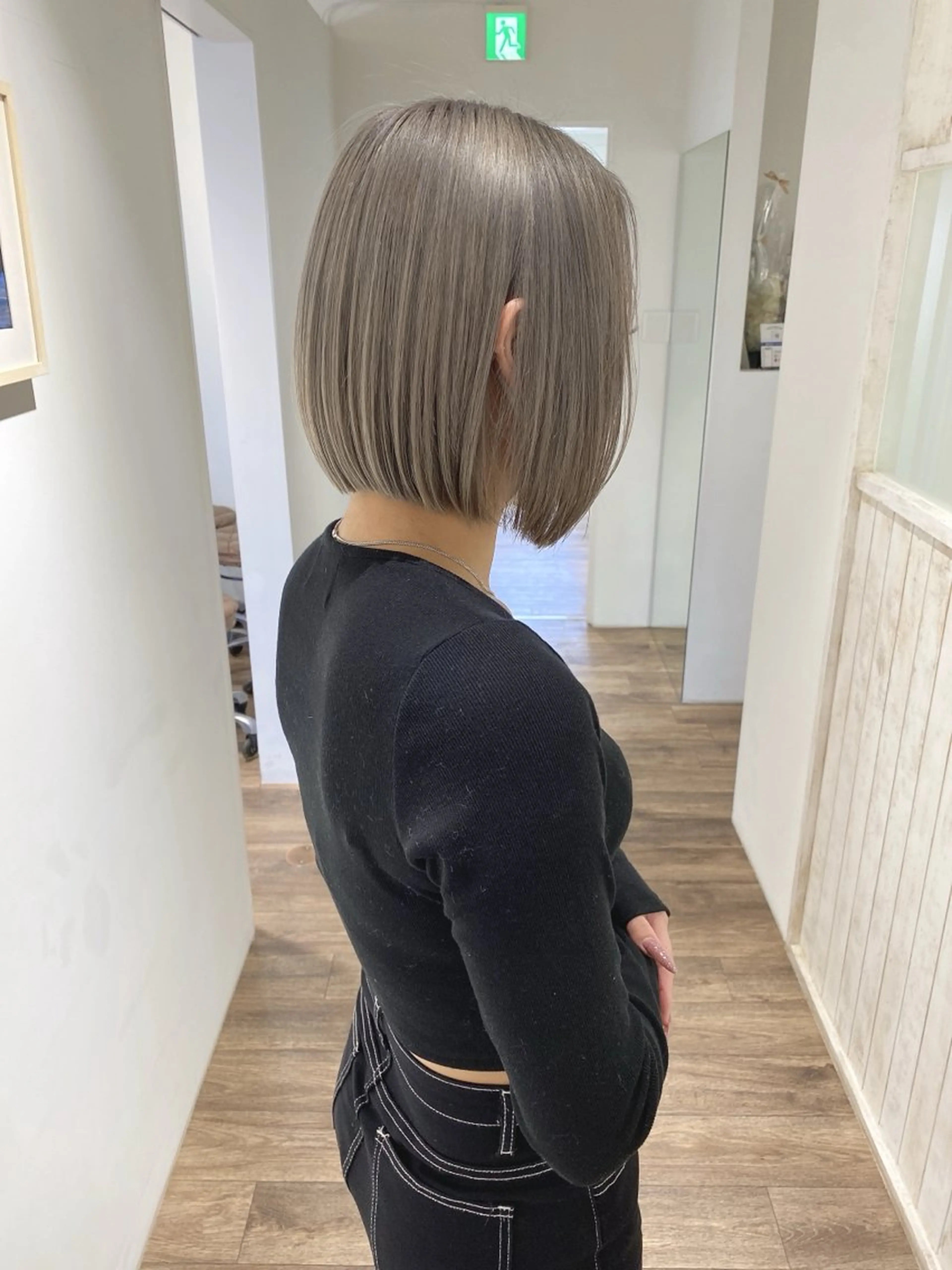 ミディアム カラー ブリーチ GO TODAY SHAiRE SALON 横須賀所属・ハイライト⭐️上野 高広のヘアスタイル