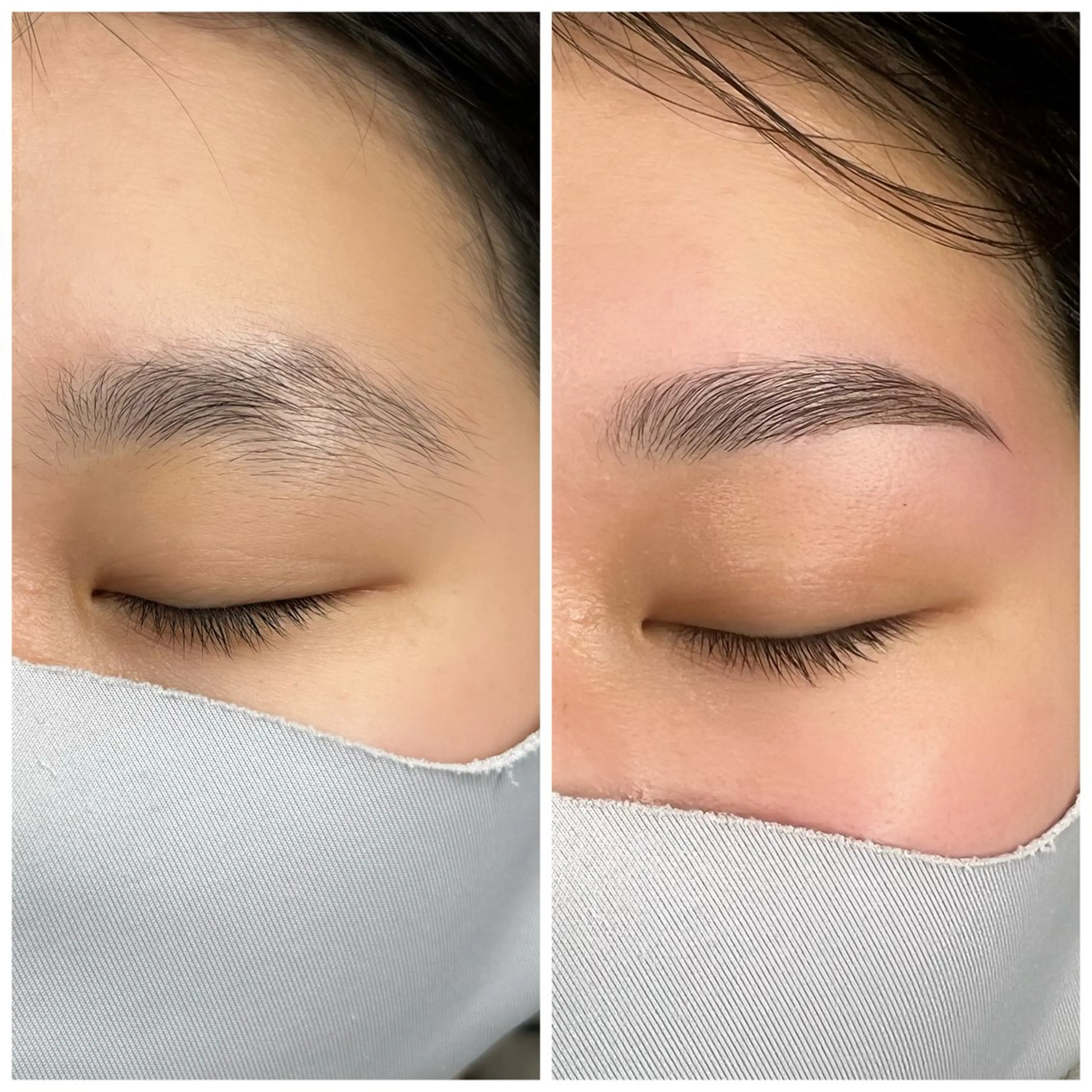 メンズOK！眉毛ワックスの写真