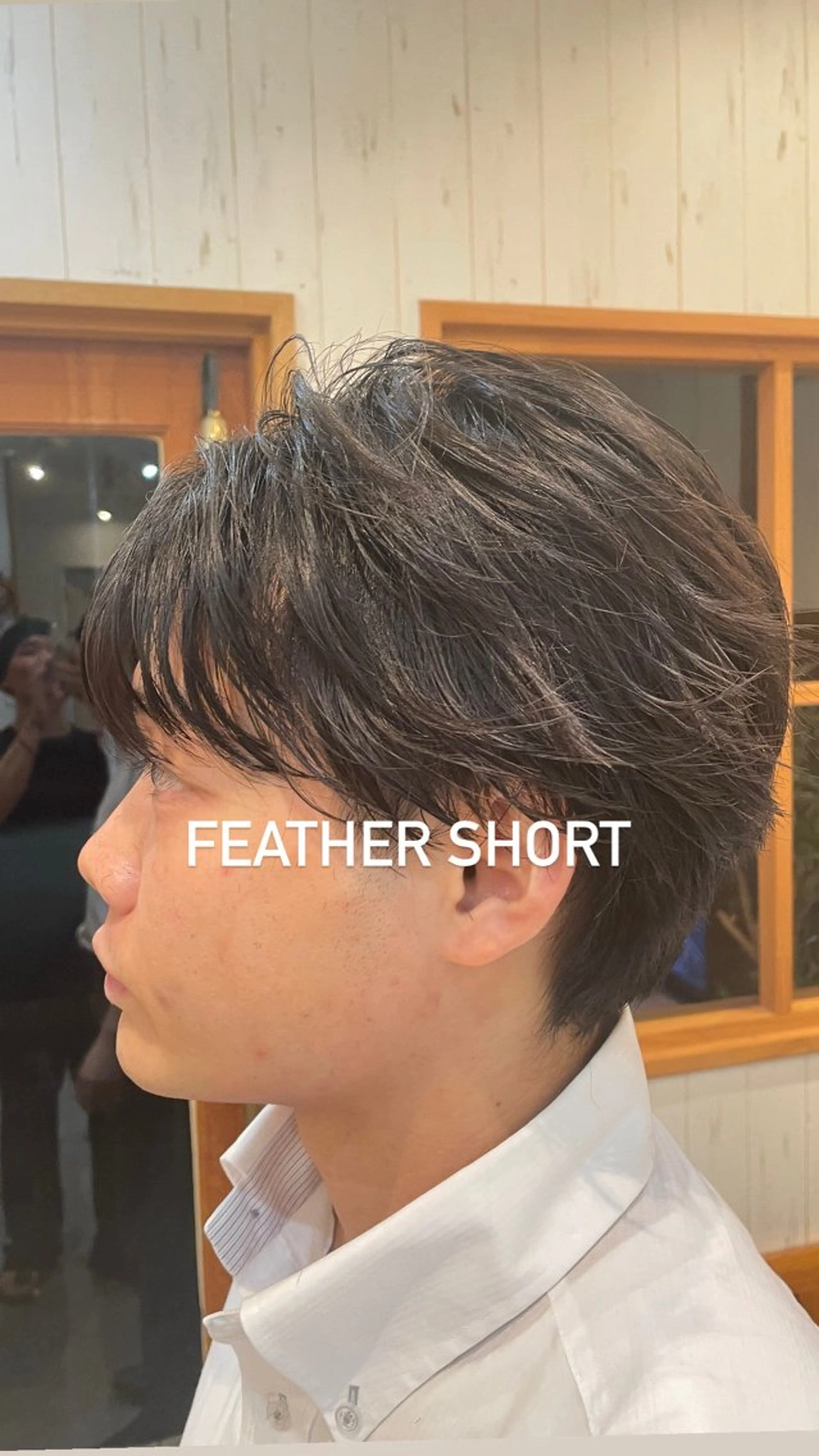 ショート メンズ カット 🪻二宮俊カットモデ ル縮毛矯正募集🪻のヘアスタイル