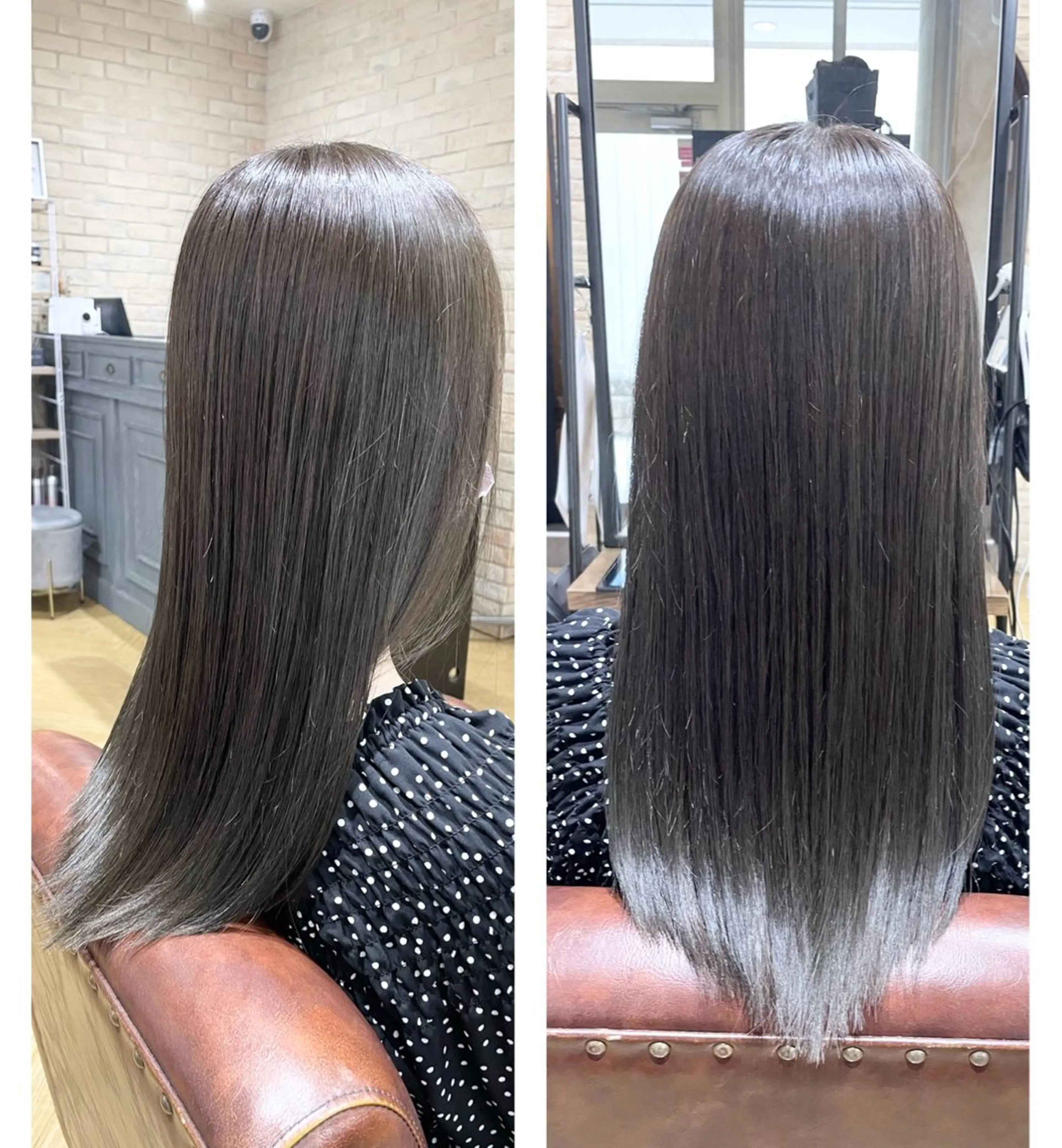 ロング アッシュ MIKU ナチュラルヘア✂️✨のヘアスタイル