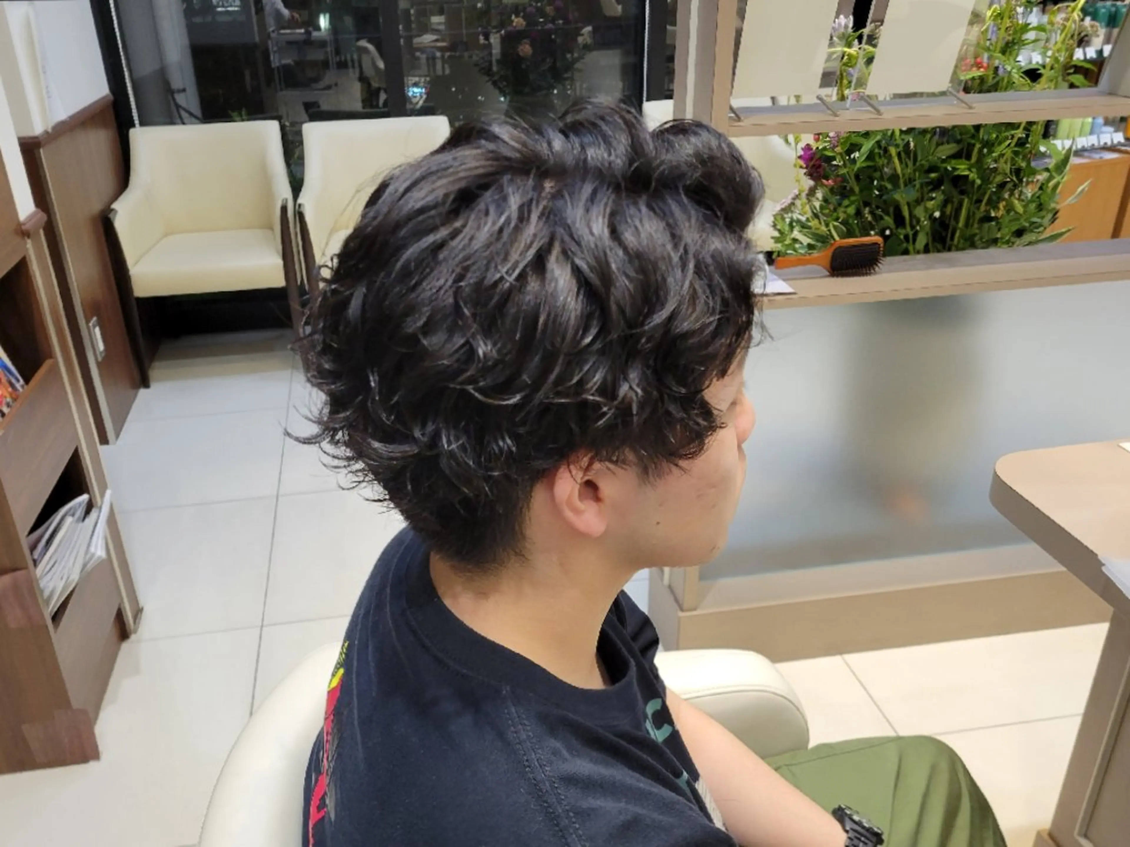 パーマ メンズ メンズパーマ スパイラルパーマ 渡辺 将功のヘアスタイル