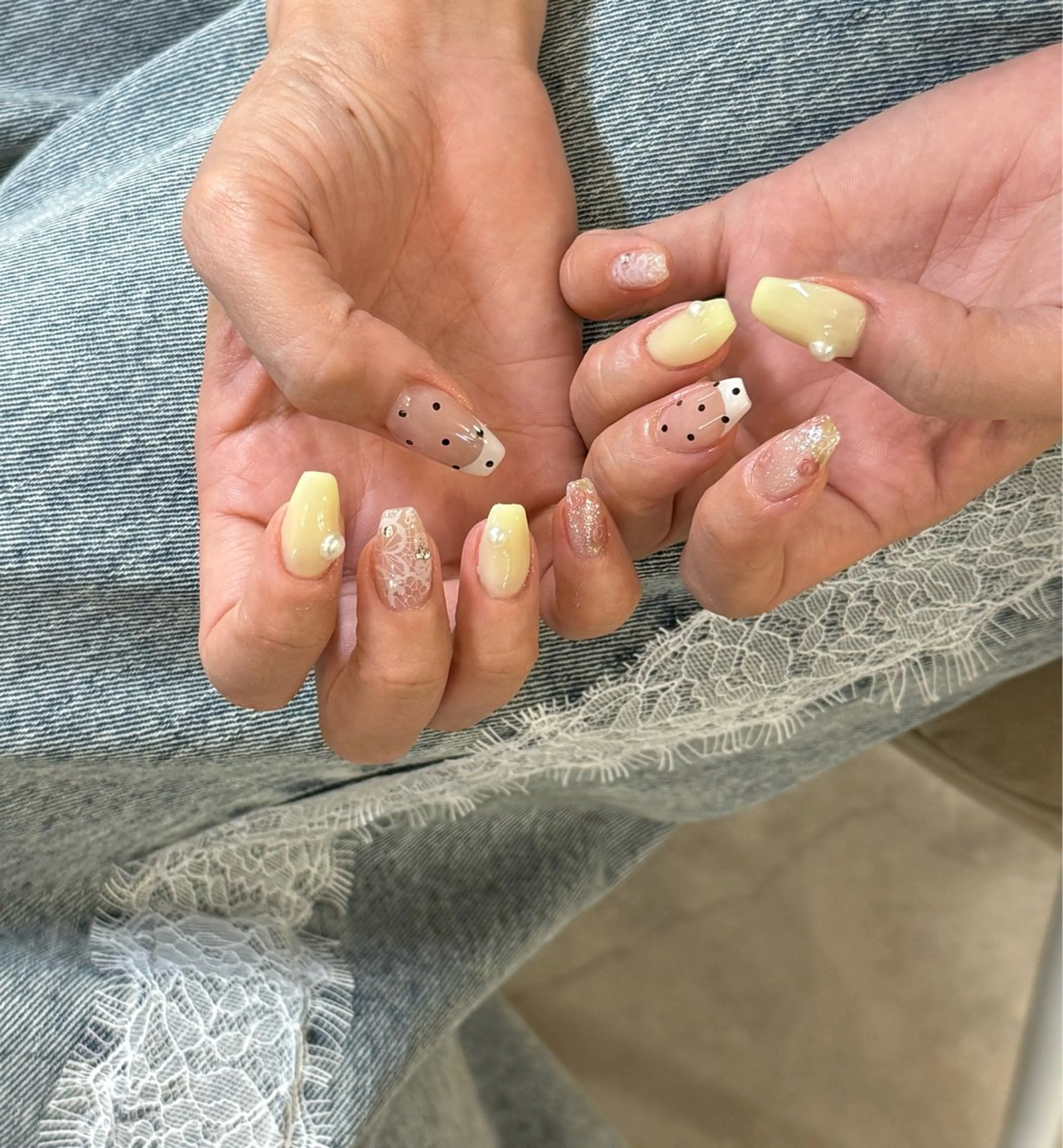 ネイル ハンドネイル 鶴田୨ৎmaison de NALIのネイルデザイン