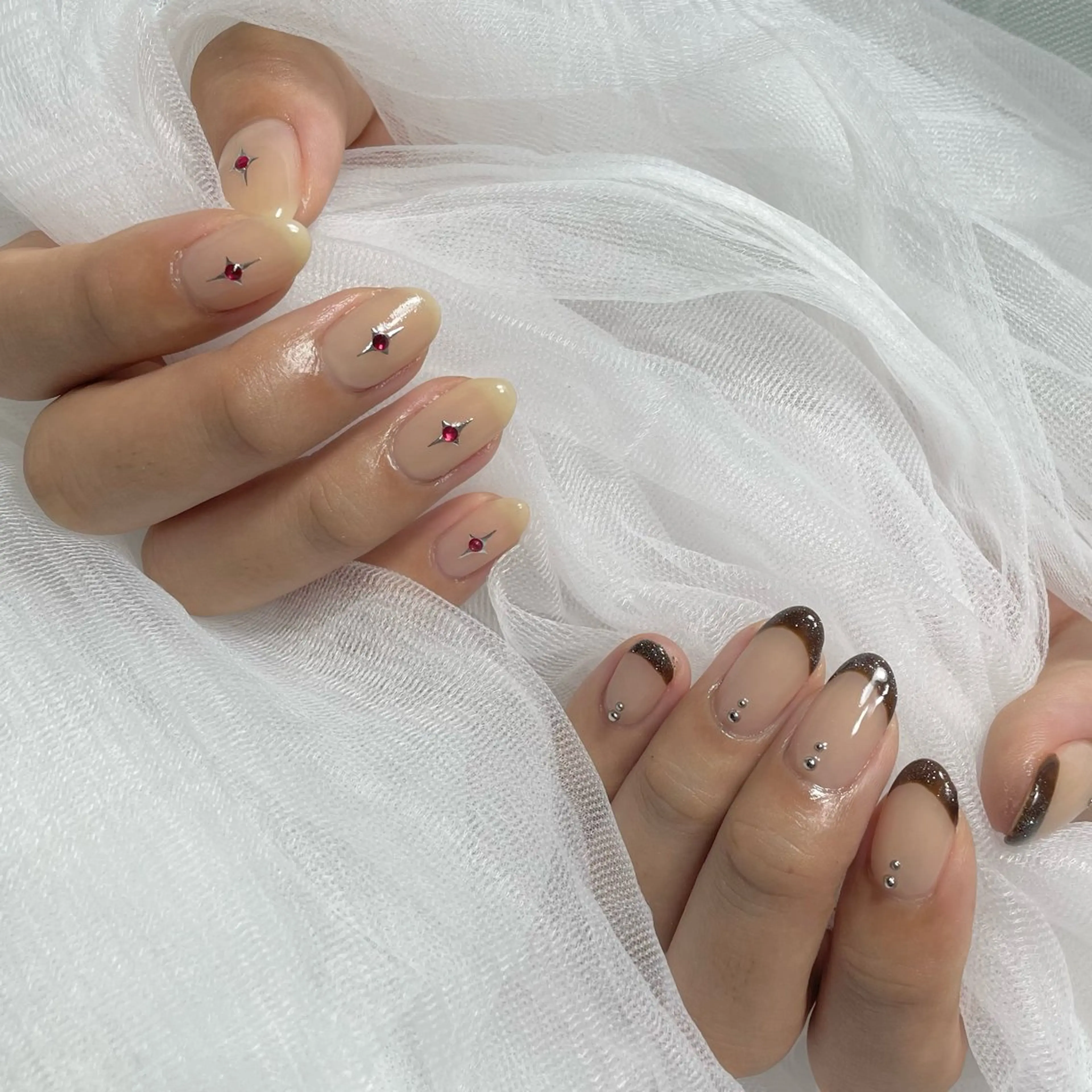 ネイル フレンチネイル h's dazz harukaのネイルデザイン