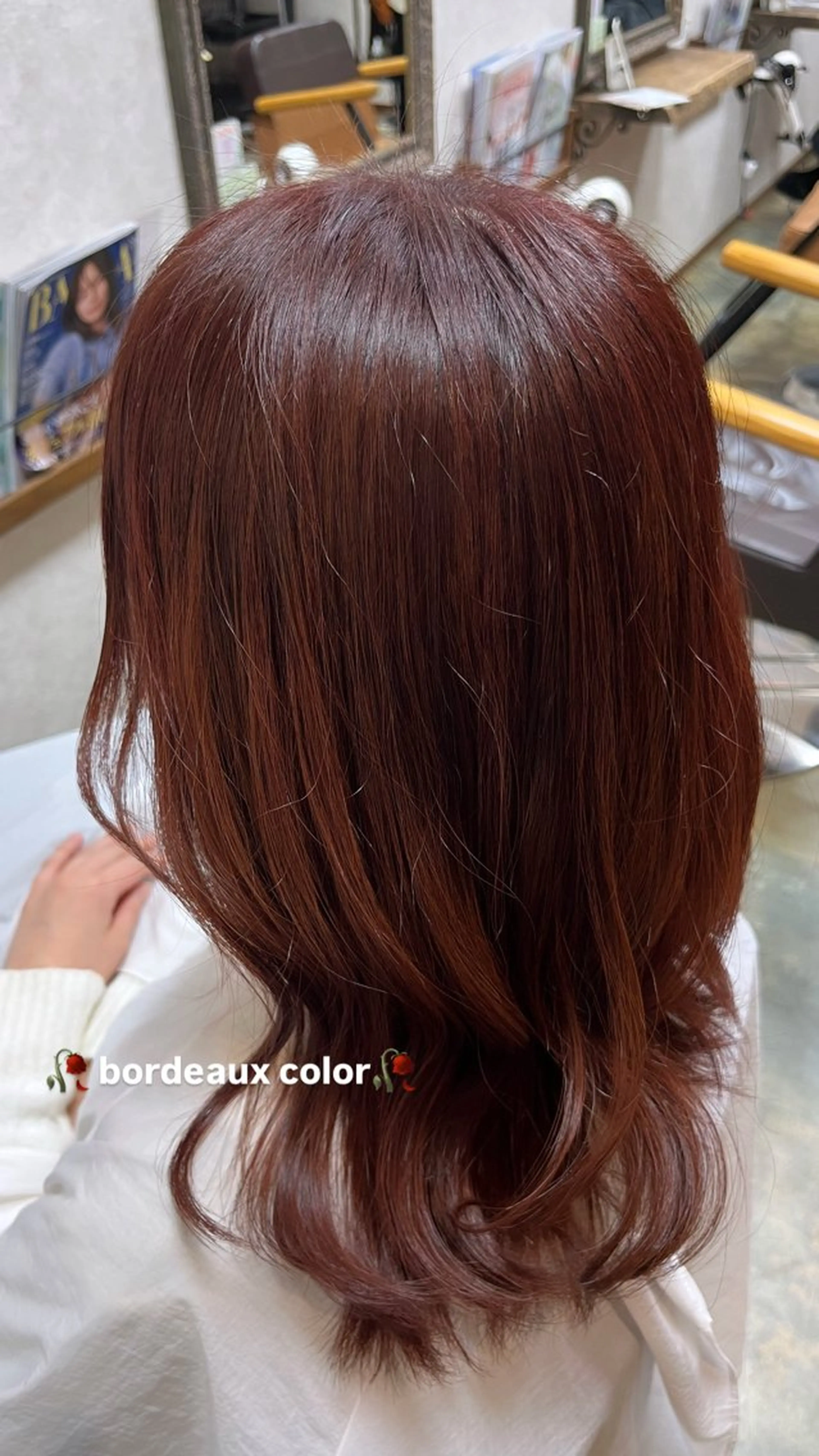 ミディアム ‎miku/ blancblancのヘアスタイル