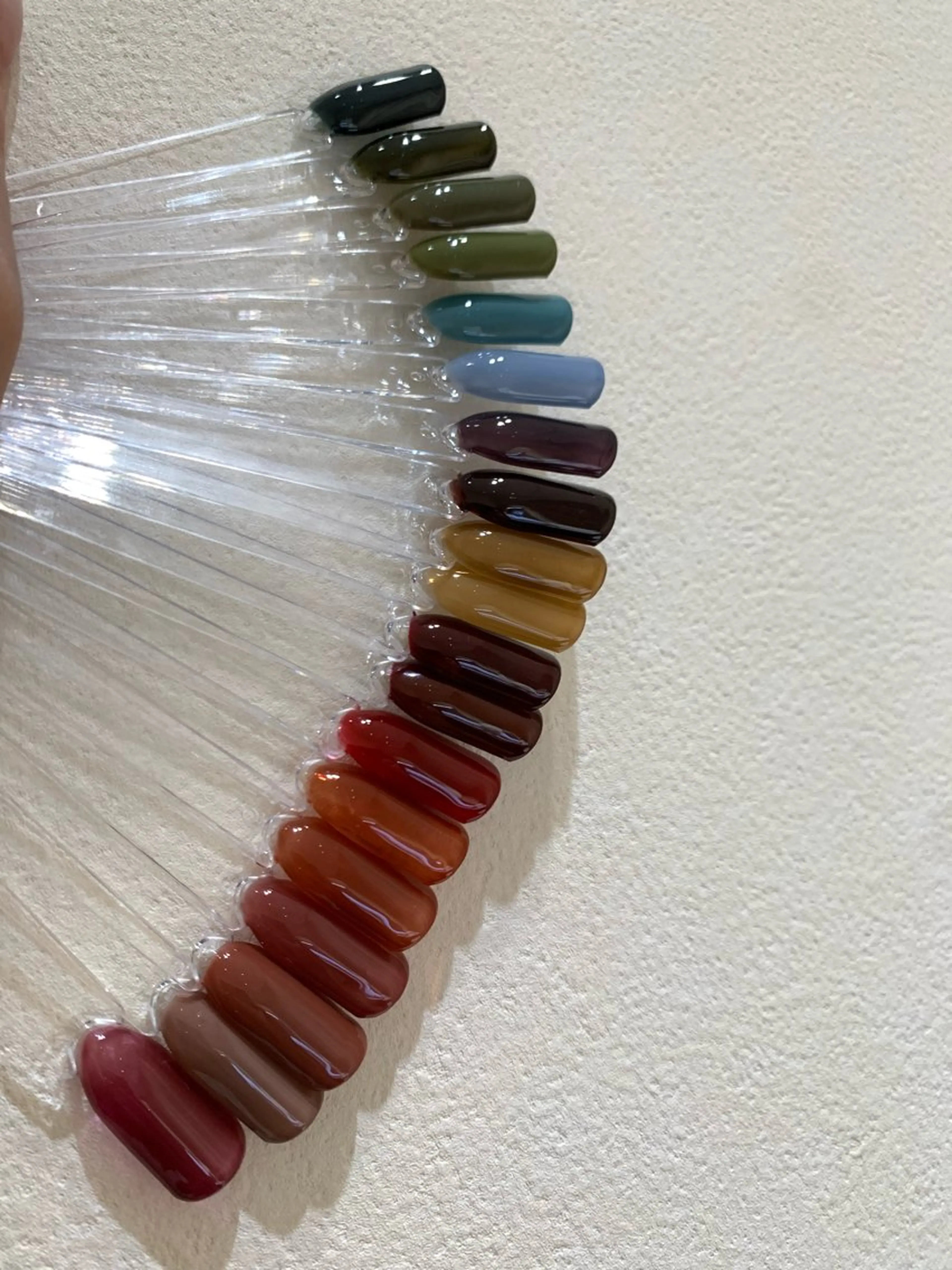 ネイル クリアネイル ワンカラーネイル nailAVANCE akariのネイルデザイン