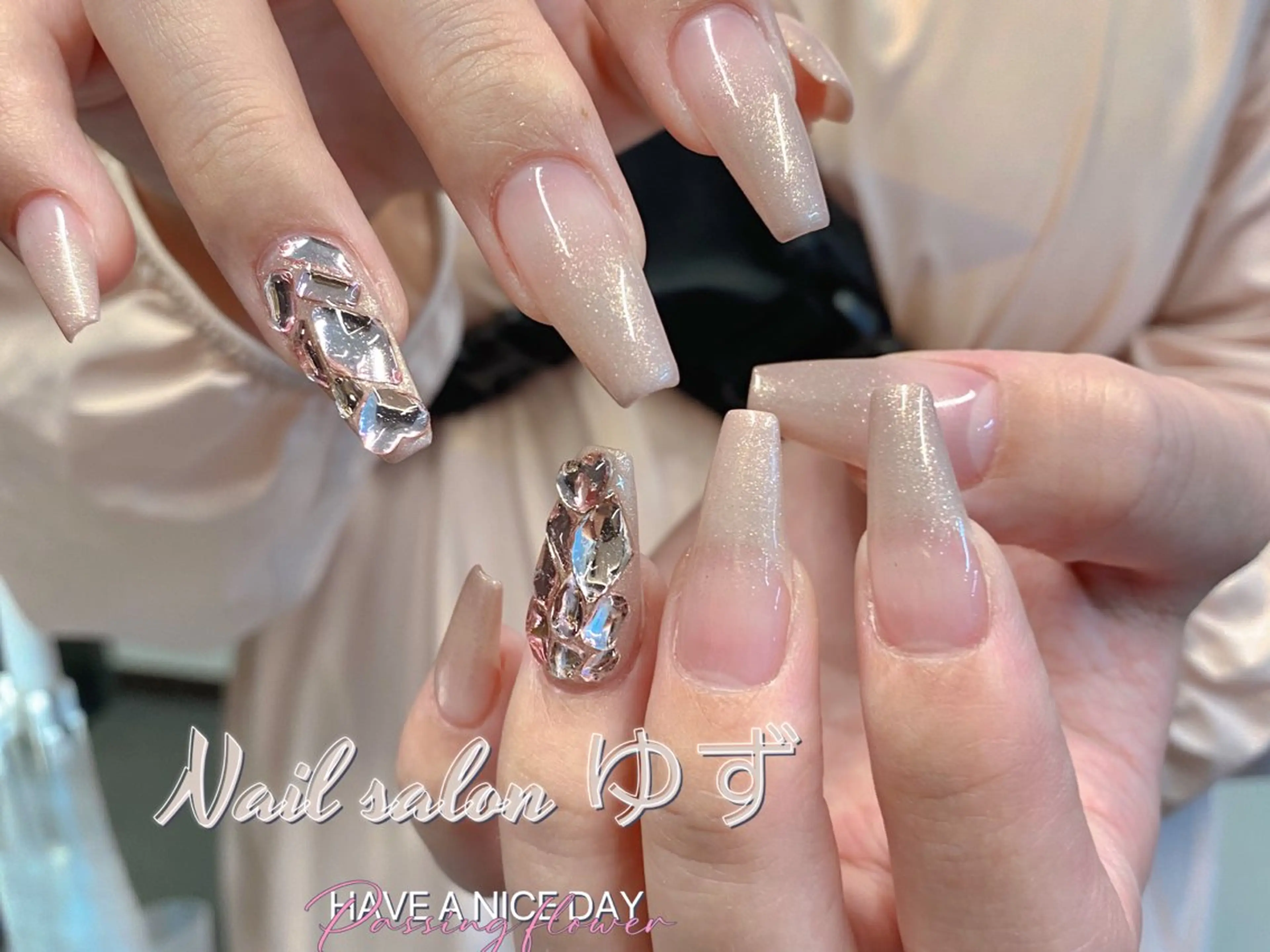 ネイル ハンドネイル MAKI💚💚💚 秋葉原.のネイルデザイン