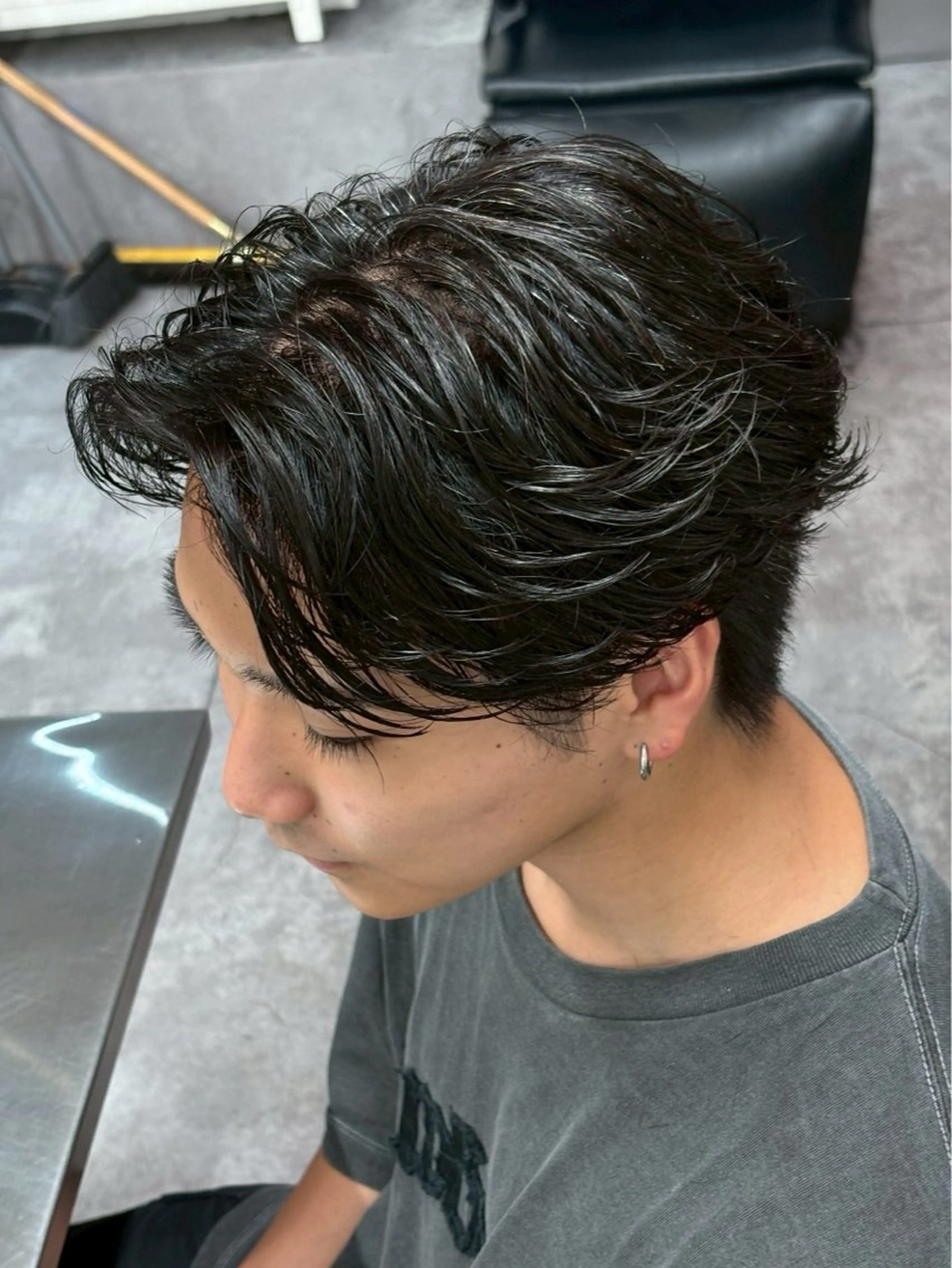 メンズ かさい せなのヘアスタイル