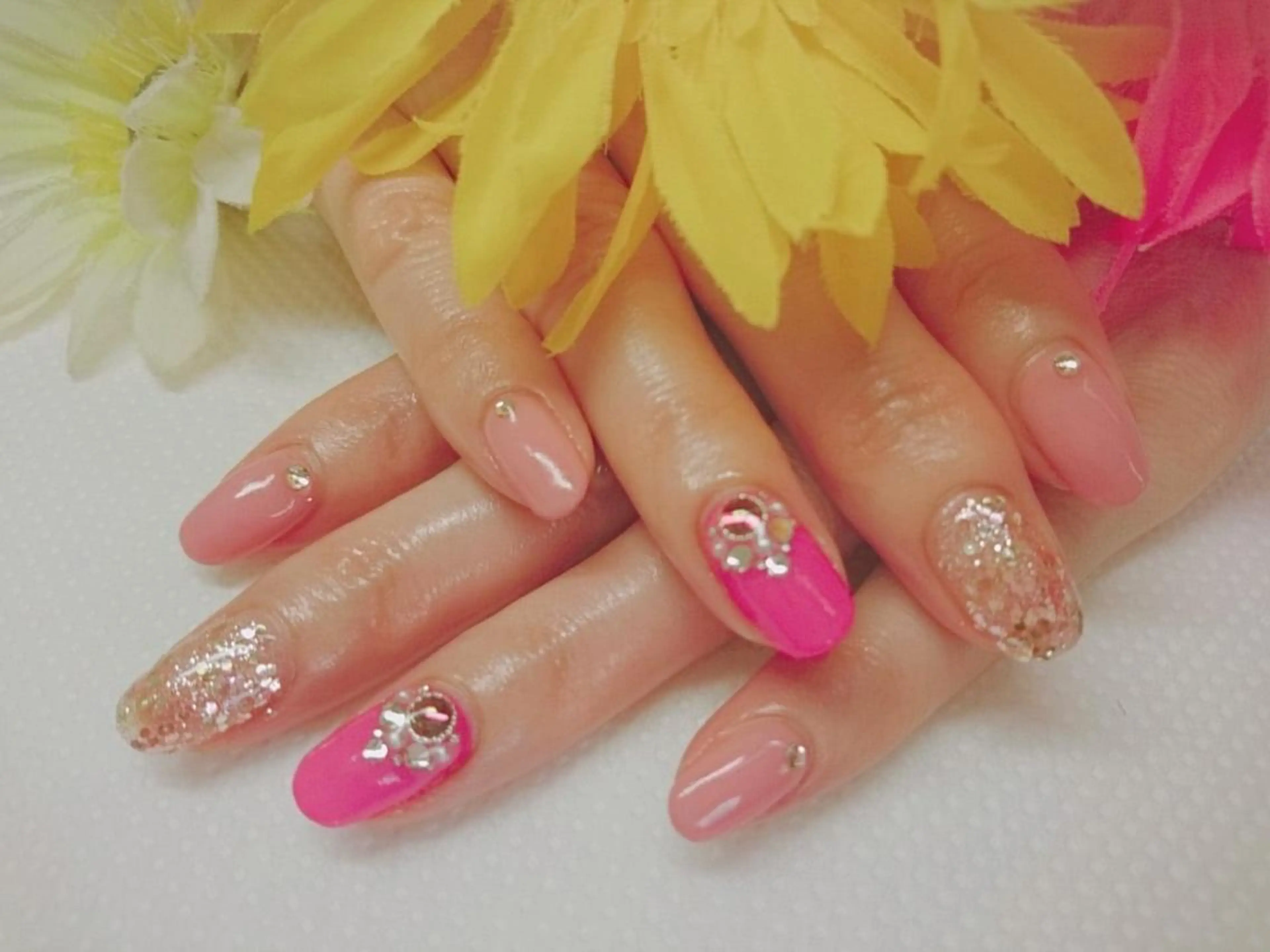ネイル ハンドネイル ハンドケア プライベートサロン Rosy Lilyのネイルデザイン