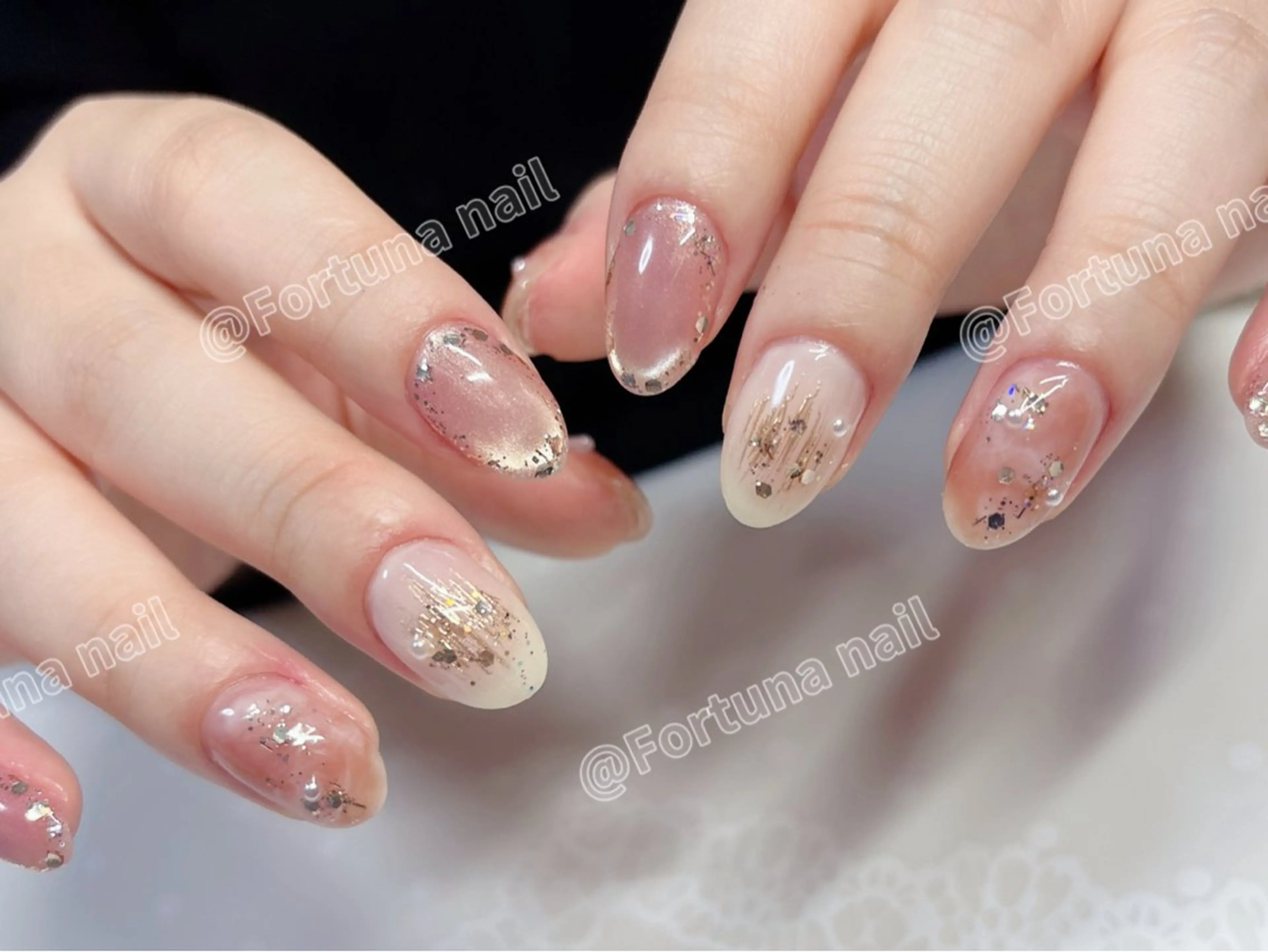 ネイル ハンドネイル Nail •Head スパFortunaのネイルデザイン