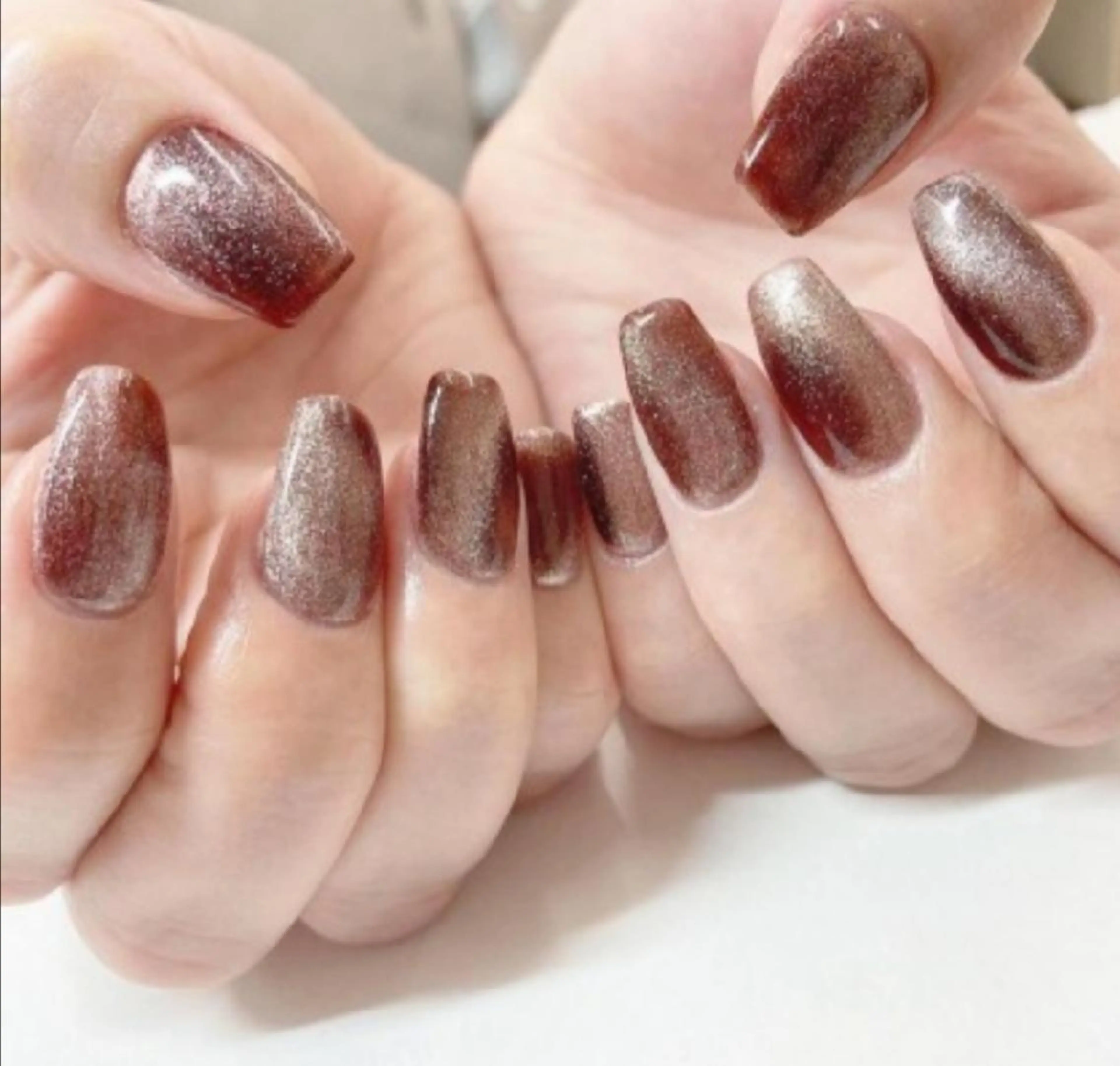 大人気マグネットネイル💅の写真