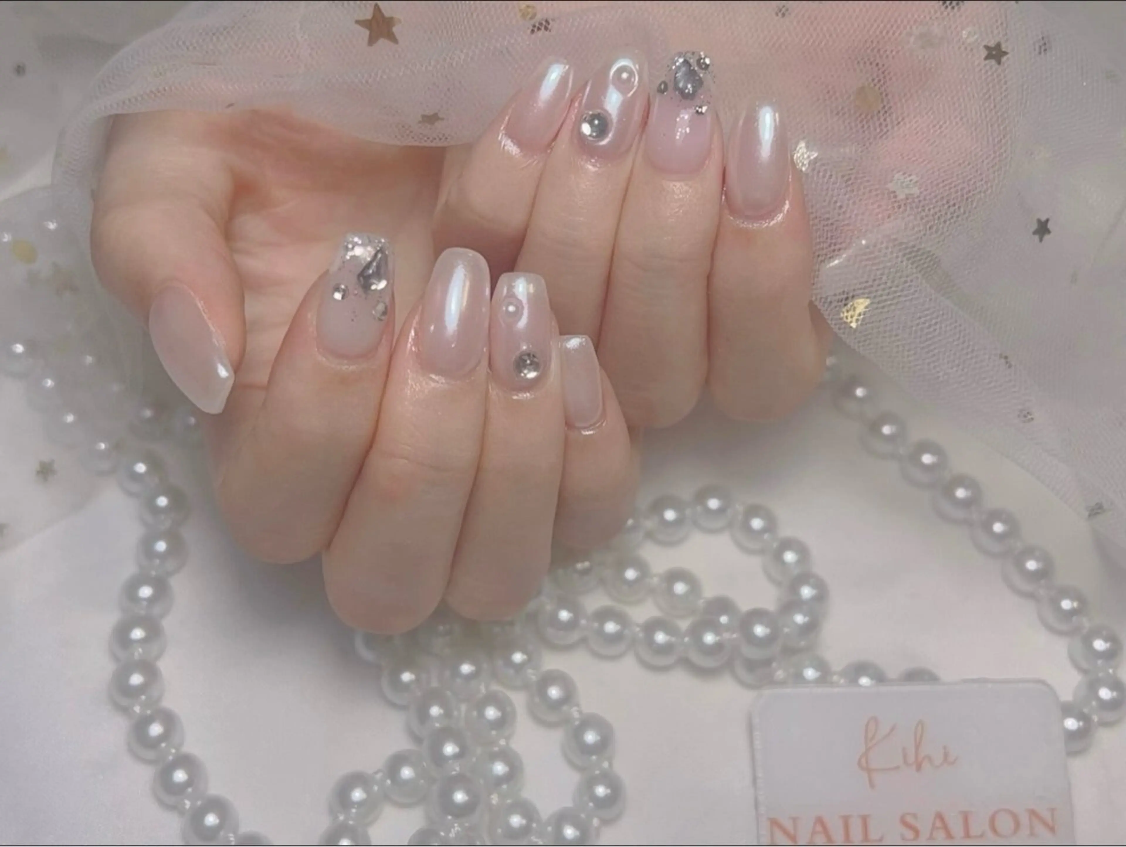 ネイル アートネイル フレンチネイル ジェルネイル グラデーション 韓国ネイル Nail Salon kihi大塚店のネイルデザイン