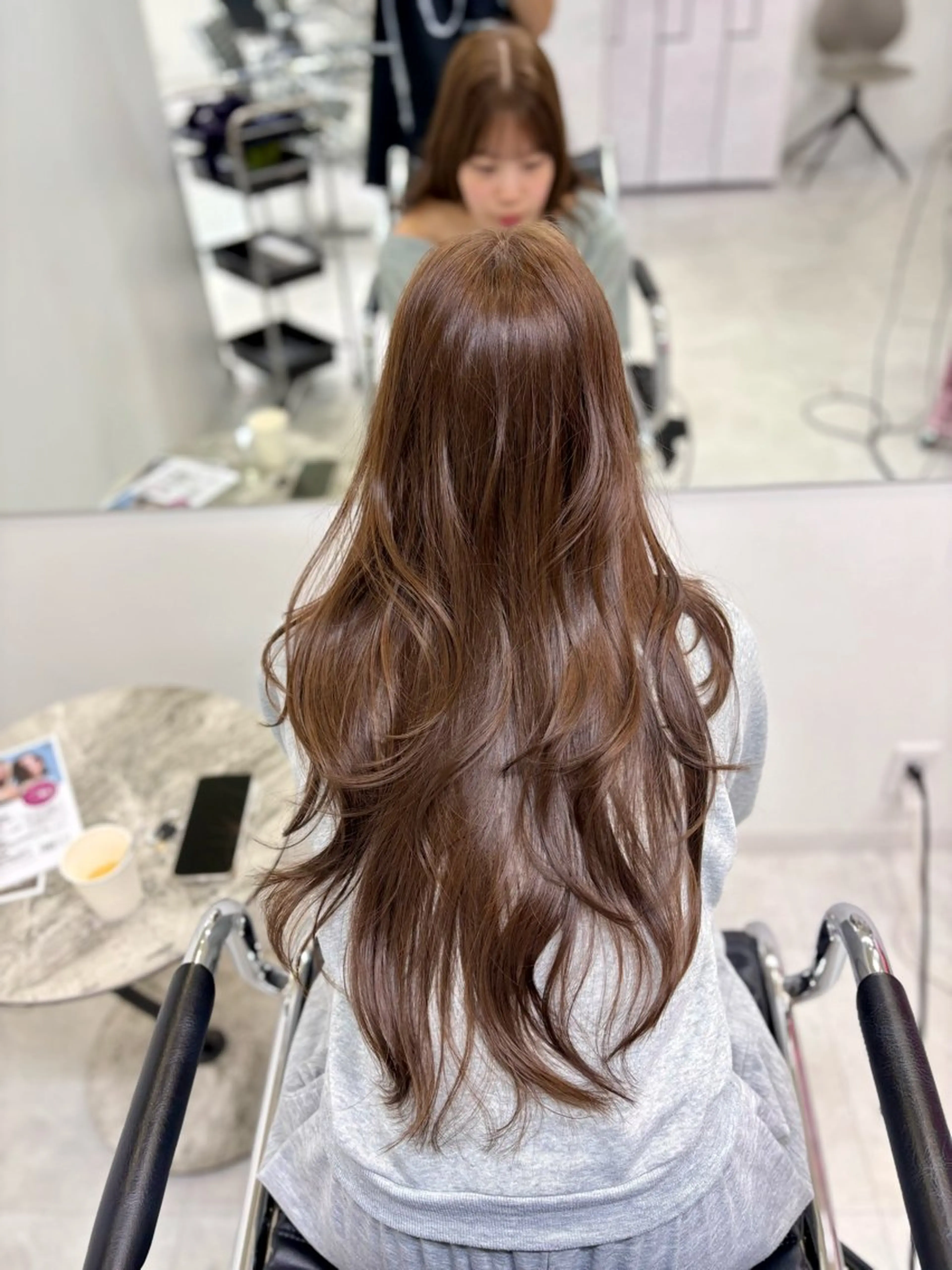 ロング ヘアカラー 赤み消し/透明感/ SOMAのヘアスタイル