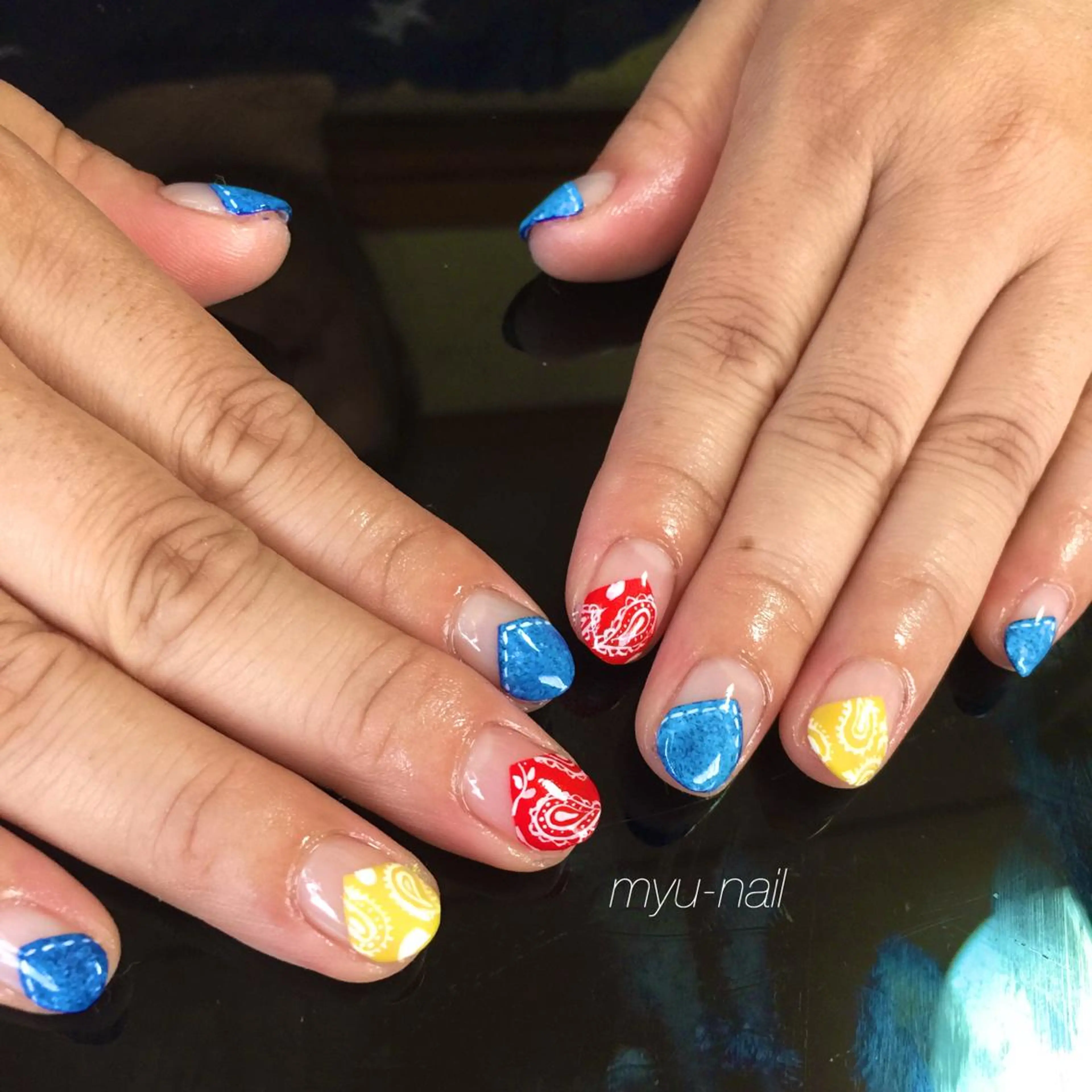 ネイル アートネイル ホームサロン myu-nailのネイルデザイン