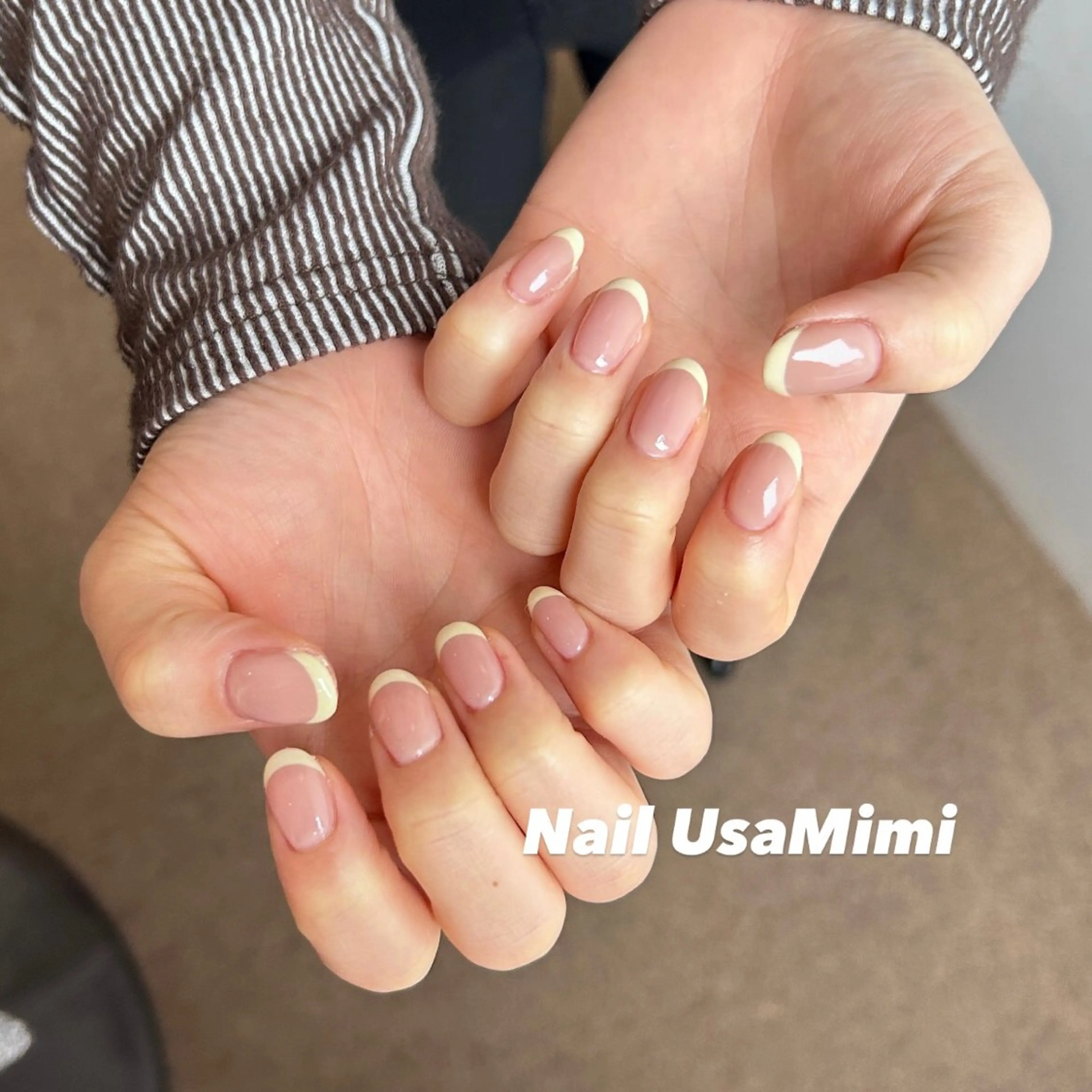 ネイル ジェルネイル マグネットネイル 持ち込み ワンカラーネイル パラジェル 本町ネイルNail UsaMimiのネイルデザイン
