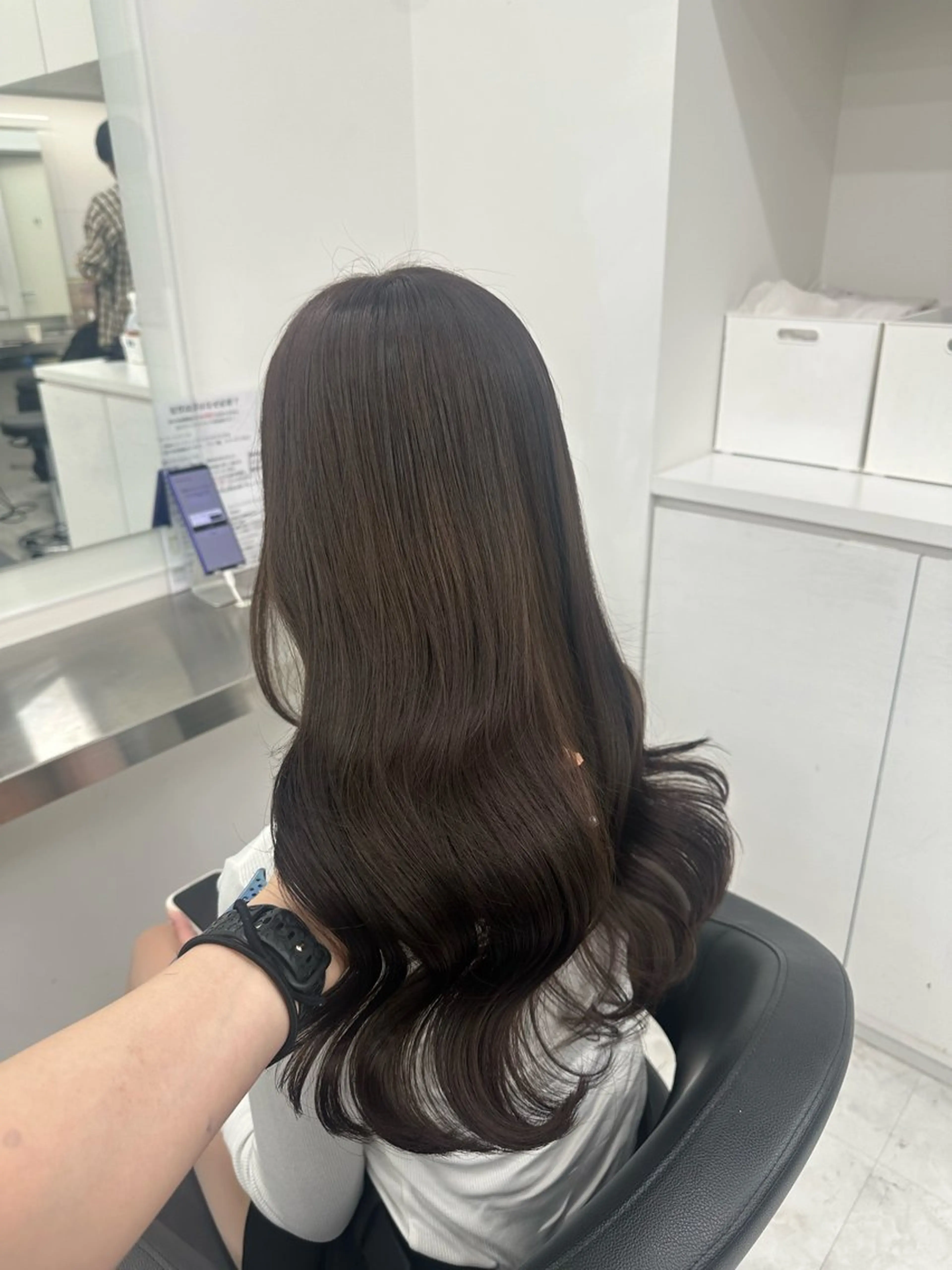 カラー カット ヘアカラー トリートメント 透ける透明感カラー 🎀anju/渋谷のヘアスタイル