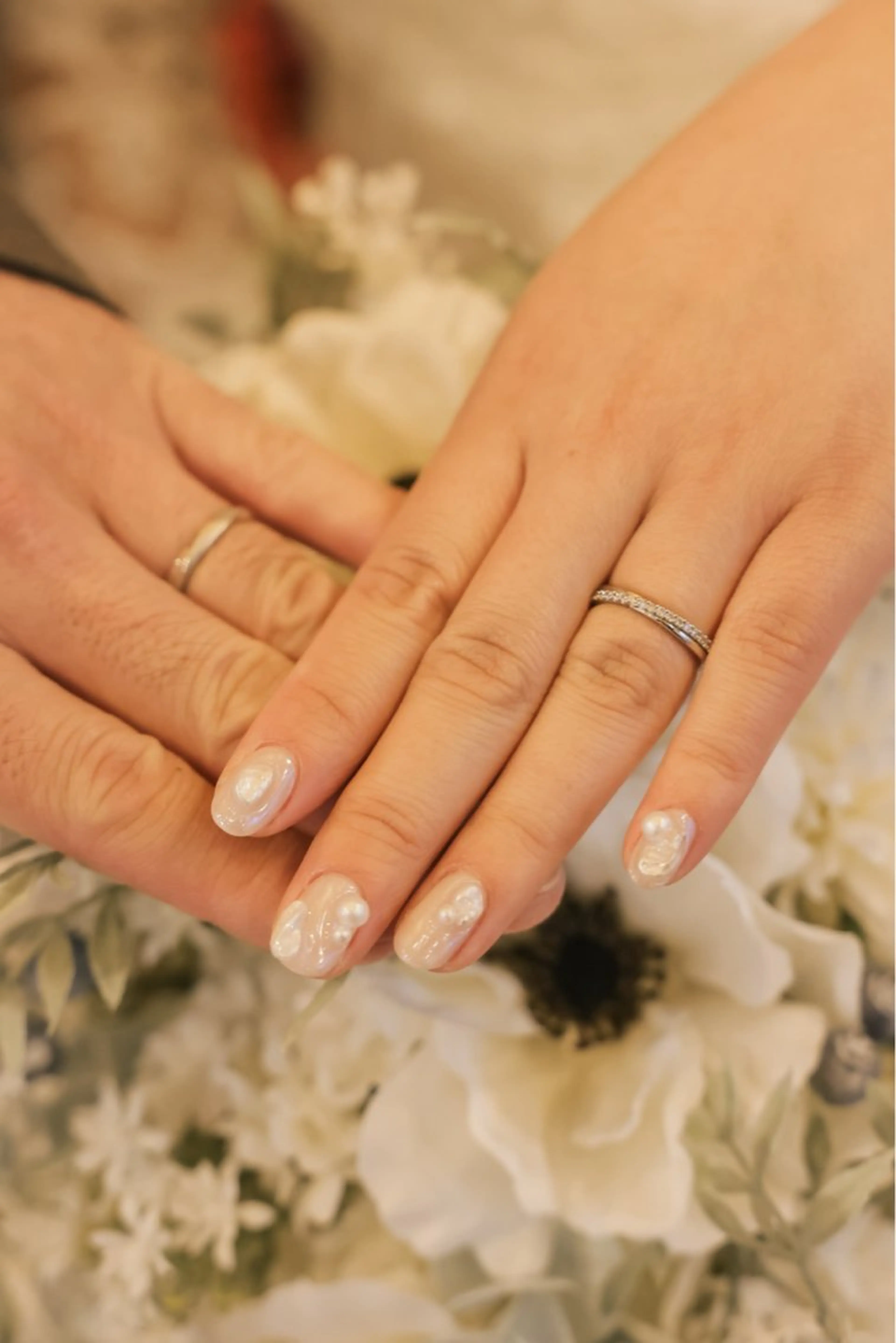 ネイル ブライダルネイル ハンドネイル lilbondir. chiharuのネイルデザイン