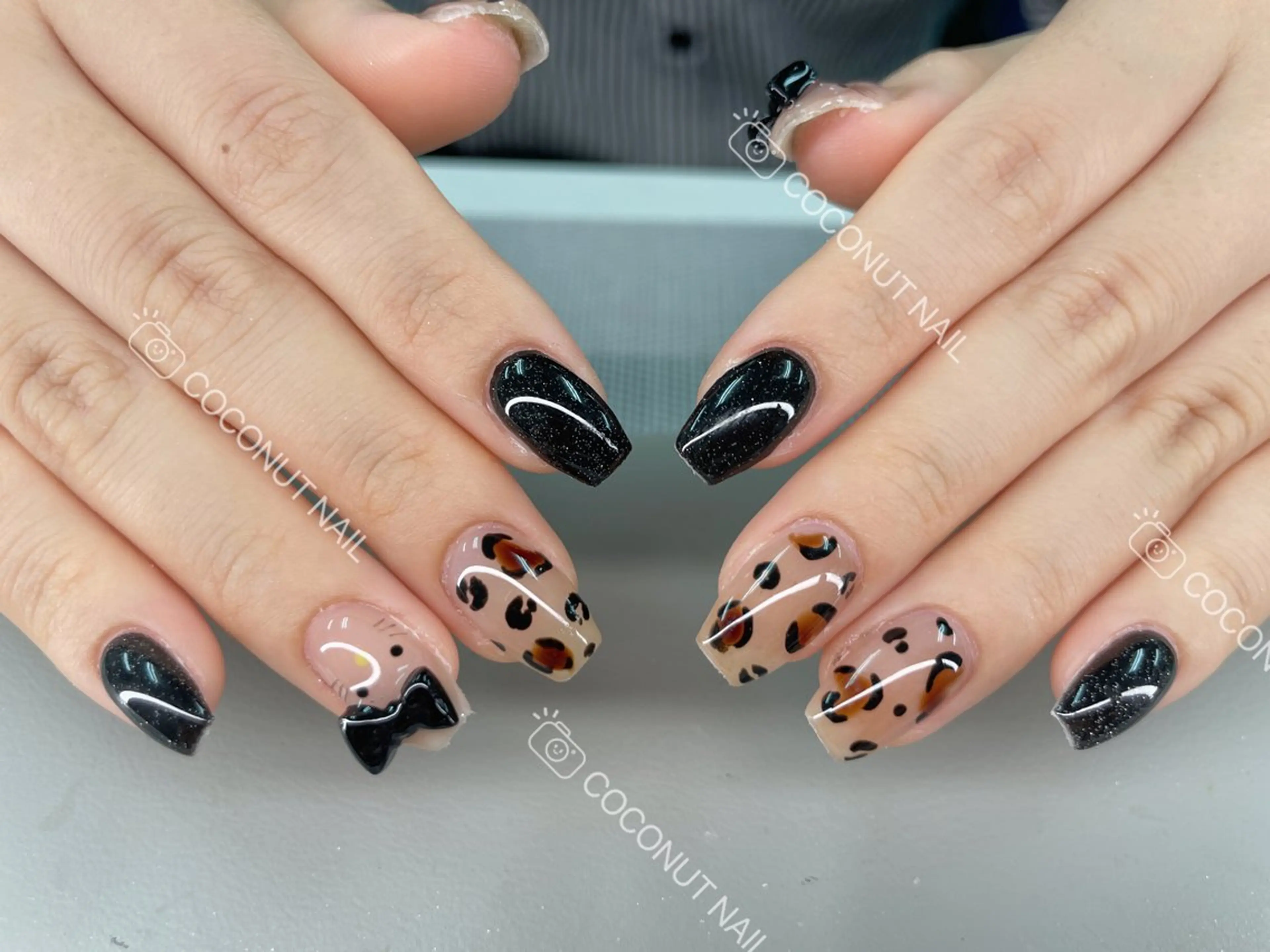 ネイル ハンドネイル 神田 ココナッツのネイルデザイン
