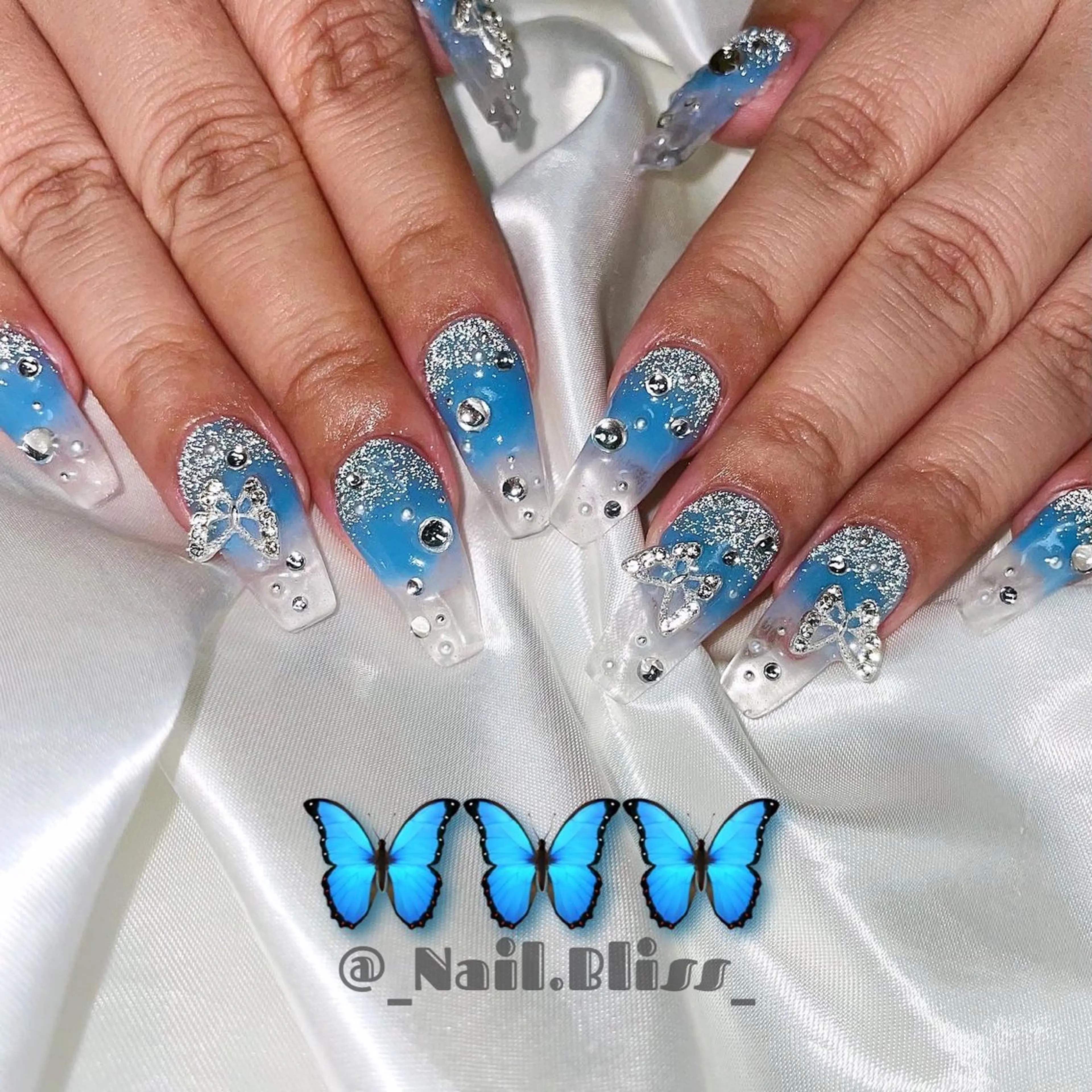 ネイル フラッシュネイル ハンドネイル NAIL BLISSのネイルデザイン