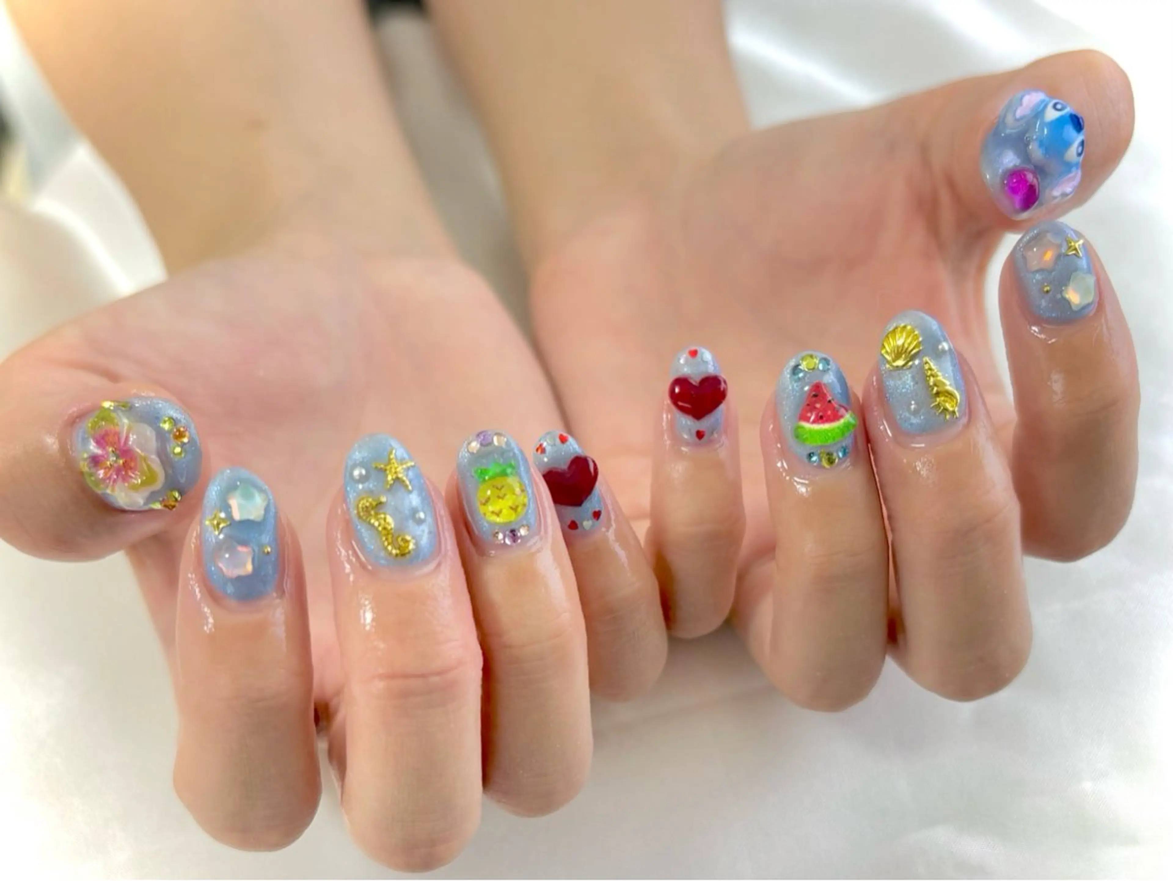 ネイル ハンドネイル Nail salon Cielel⟡Ayaのネイルデザイン