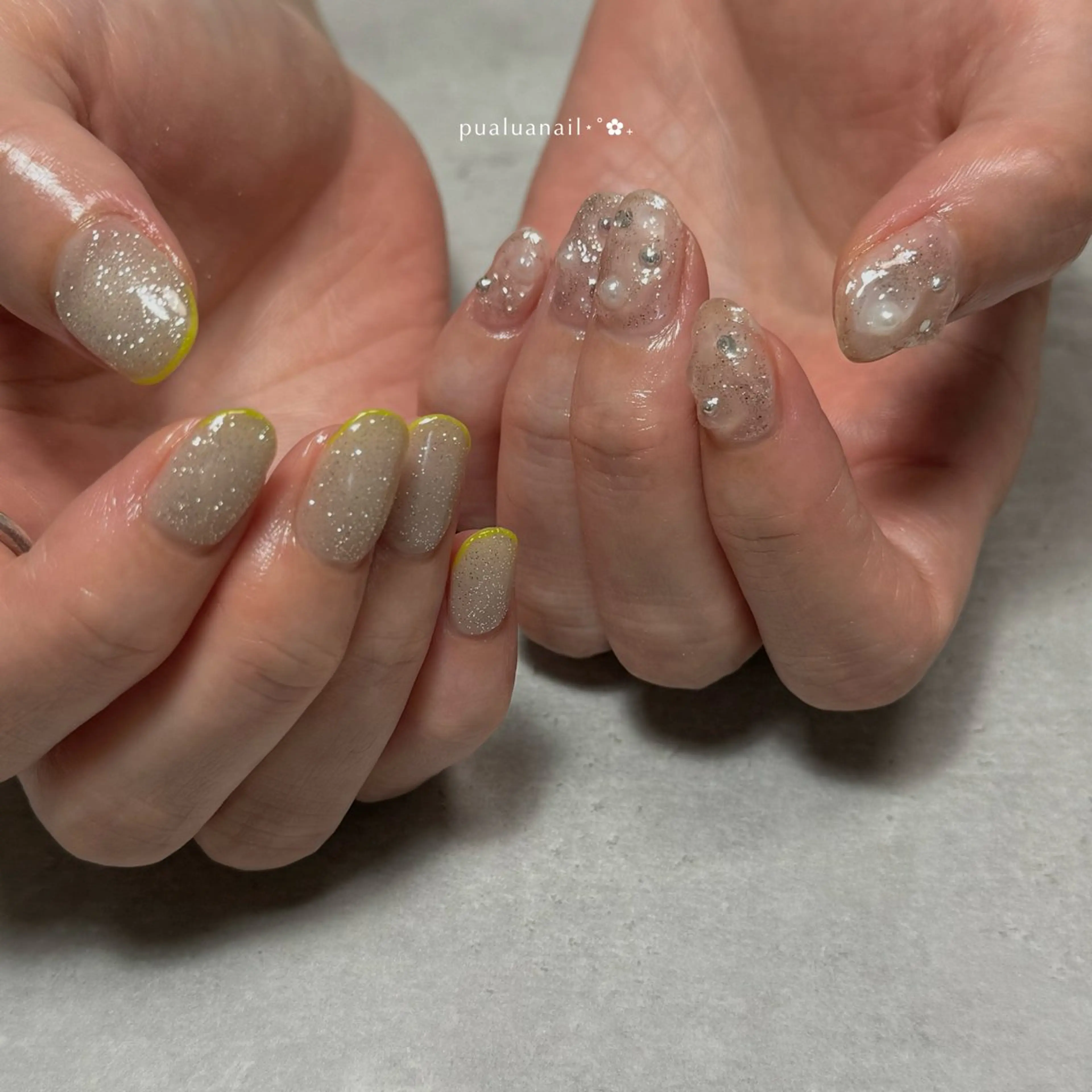 ネイル ハンドネイル pualua miharuのネイルデザイン