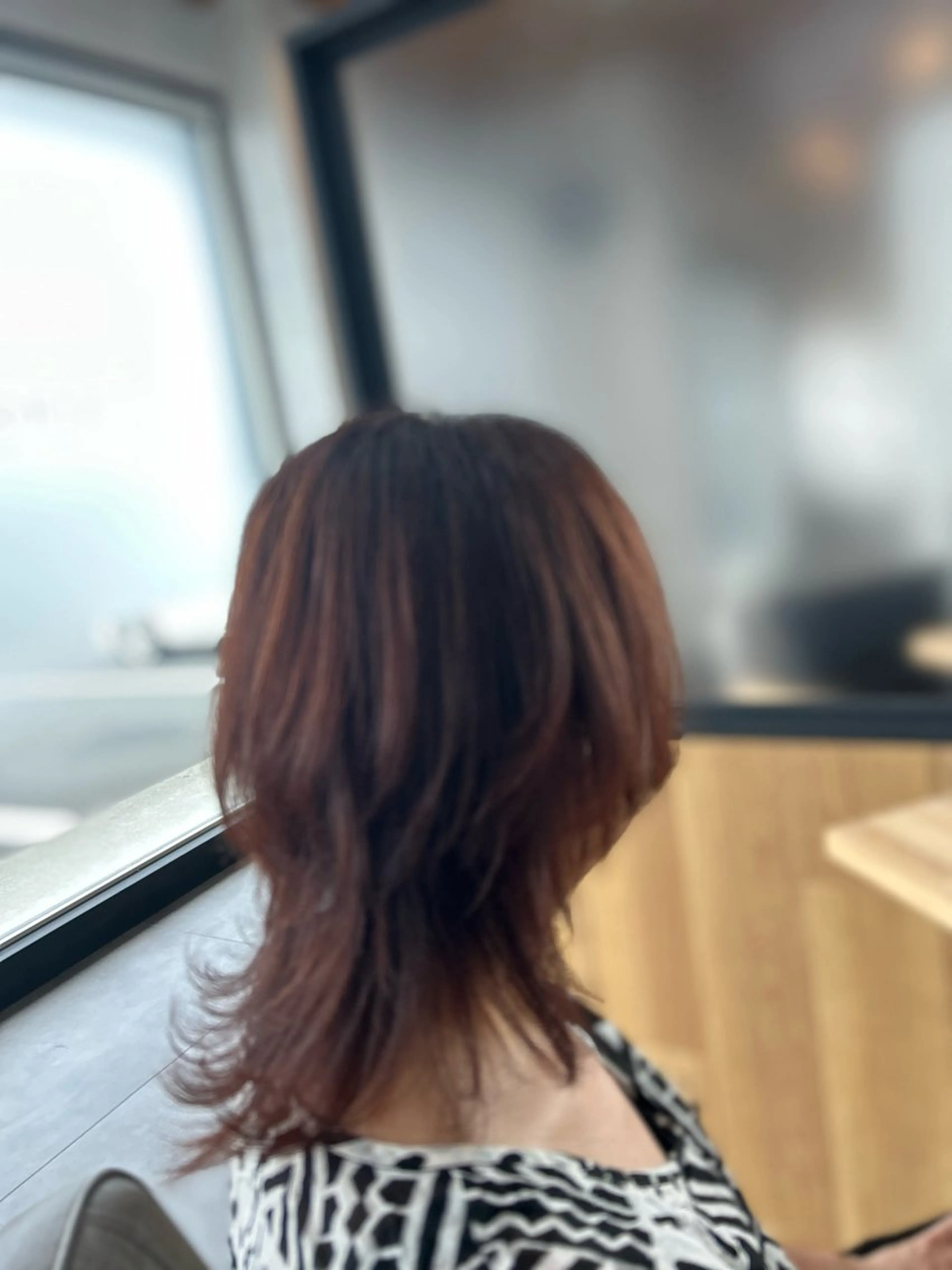 カラー 竹内 都のヘアスタイル