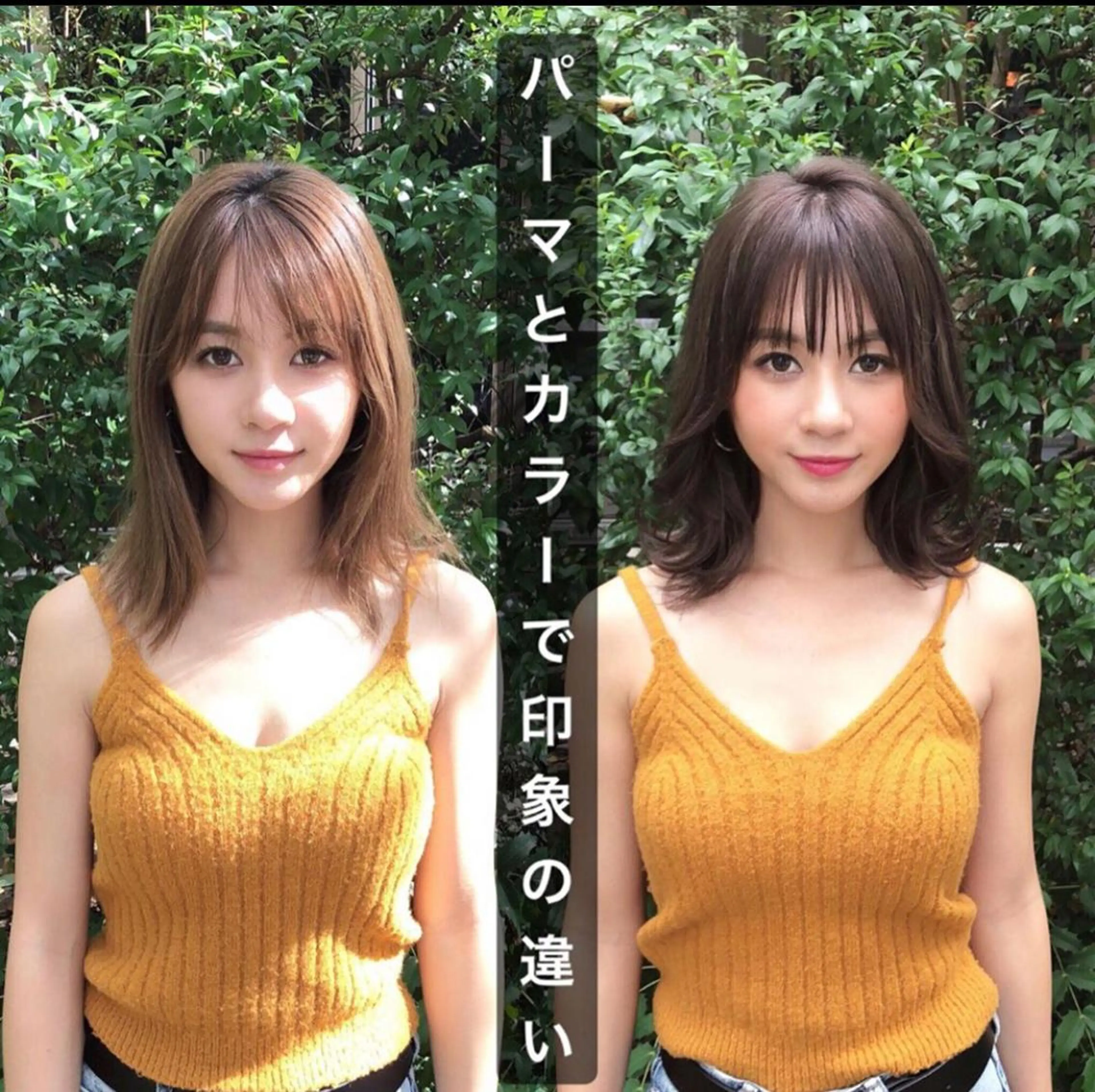 ミディアム ミディアムパーマ パープルカラー ボブ トリートメント 【愛され小顔カット】 YOSHIKIのヘアスタイル