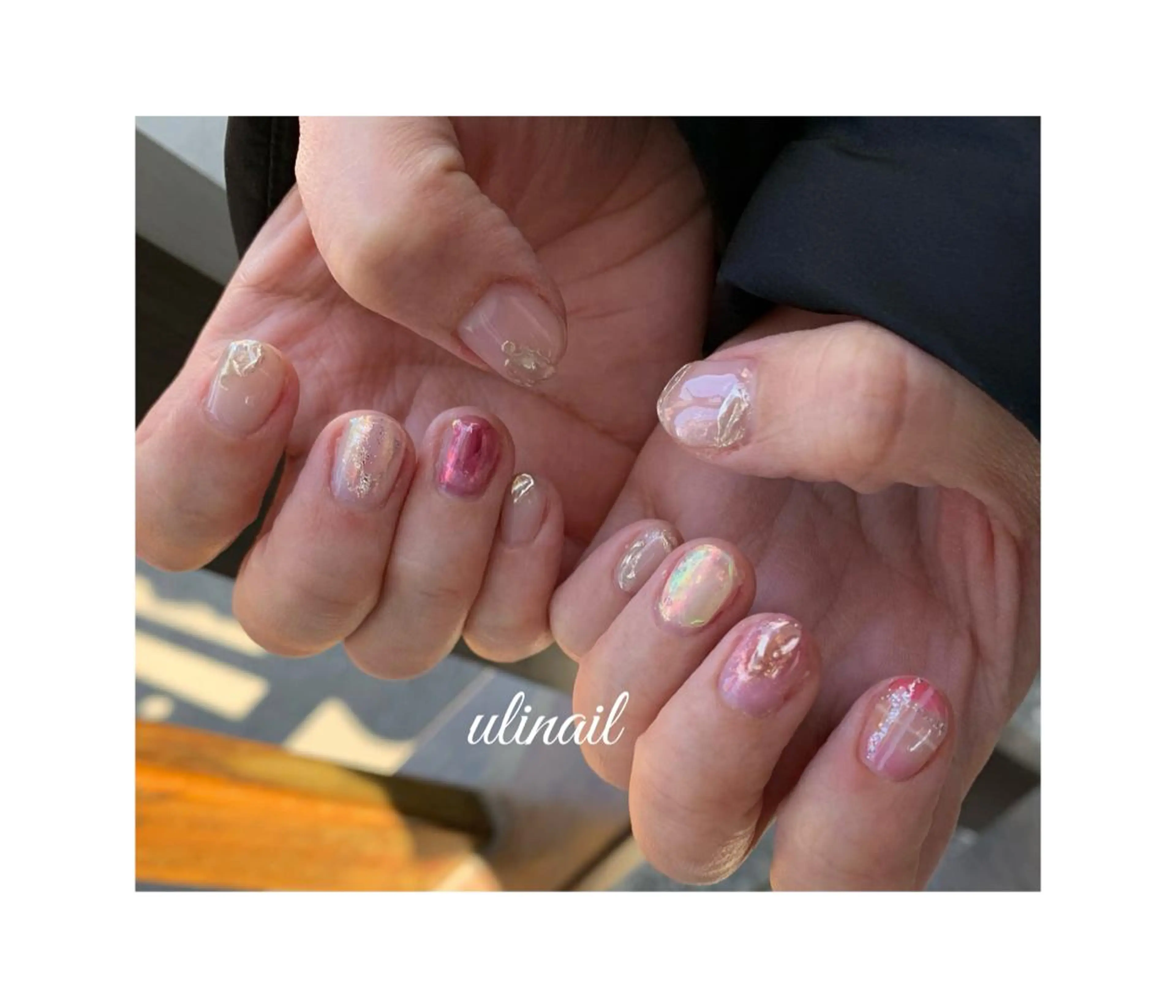 ネイル ニュアンスネイル ハンドネイル ulinail （ウリネイル）のネイルデザイン
